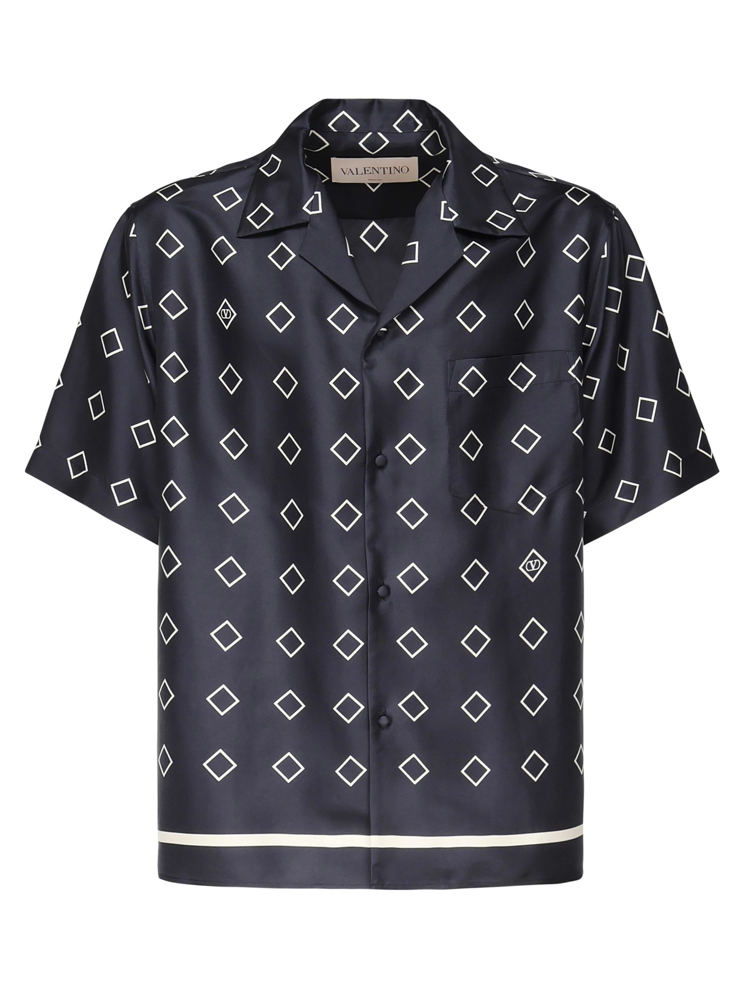 Printed Silk Shirt