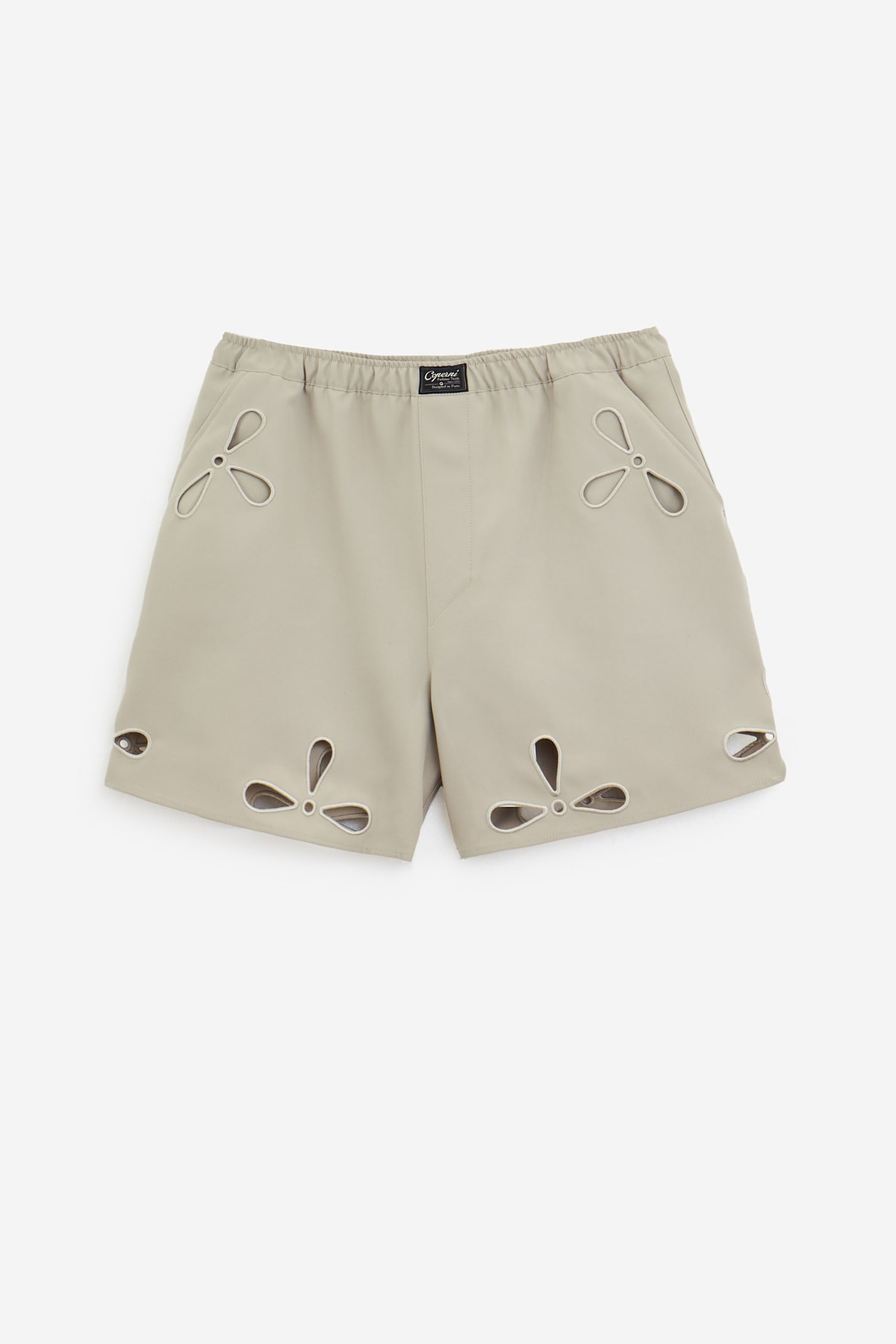 Petal Cut Out Shorts Shorts