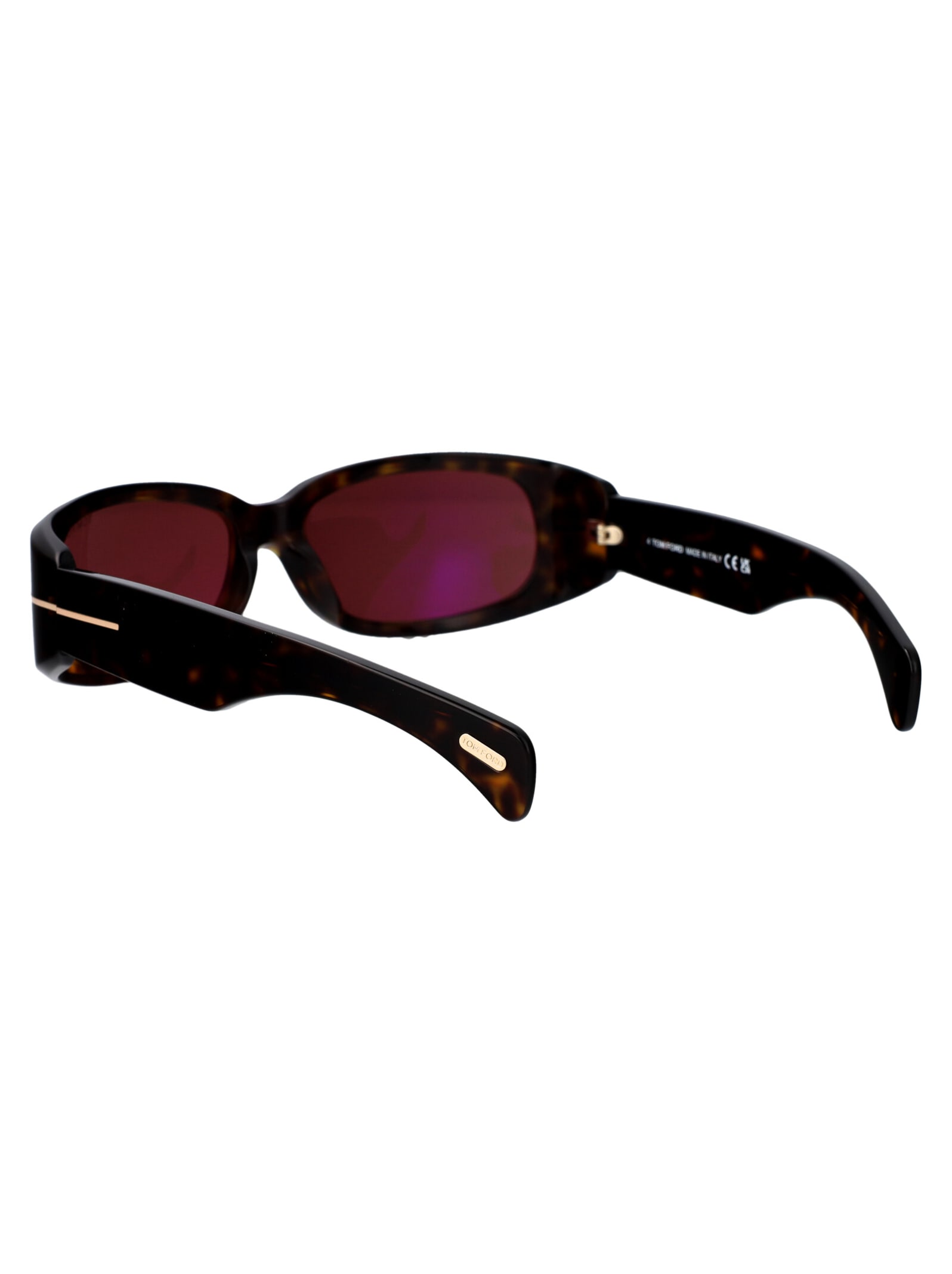 Shop Tom Ford Ft1064 Sunglasses In 52s Black