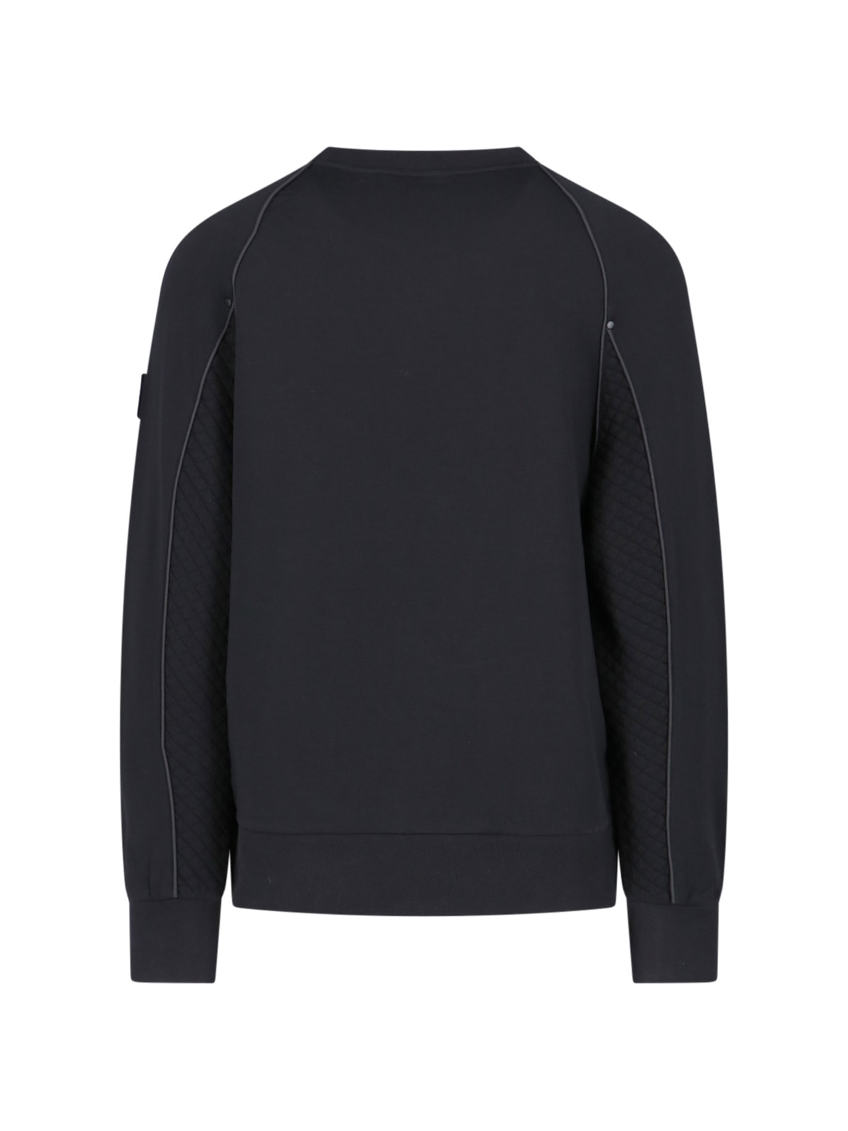 Shop Moose Knuckles Piedmont Crew Neck Sweatshirt In Black