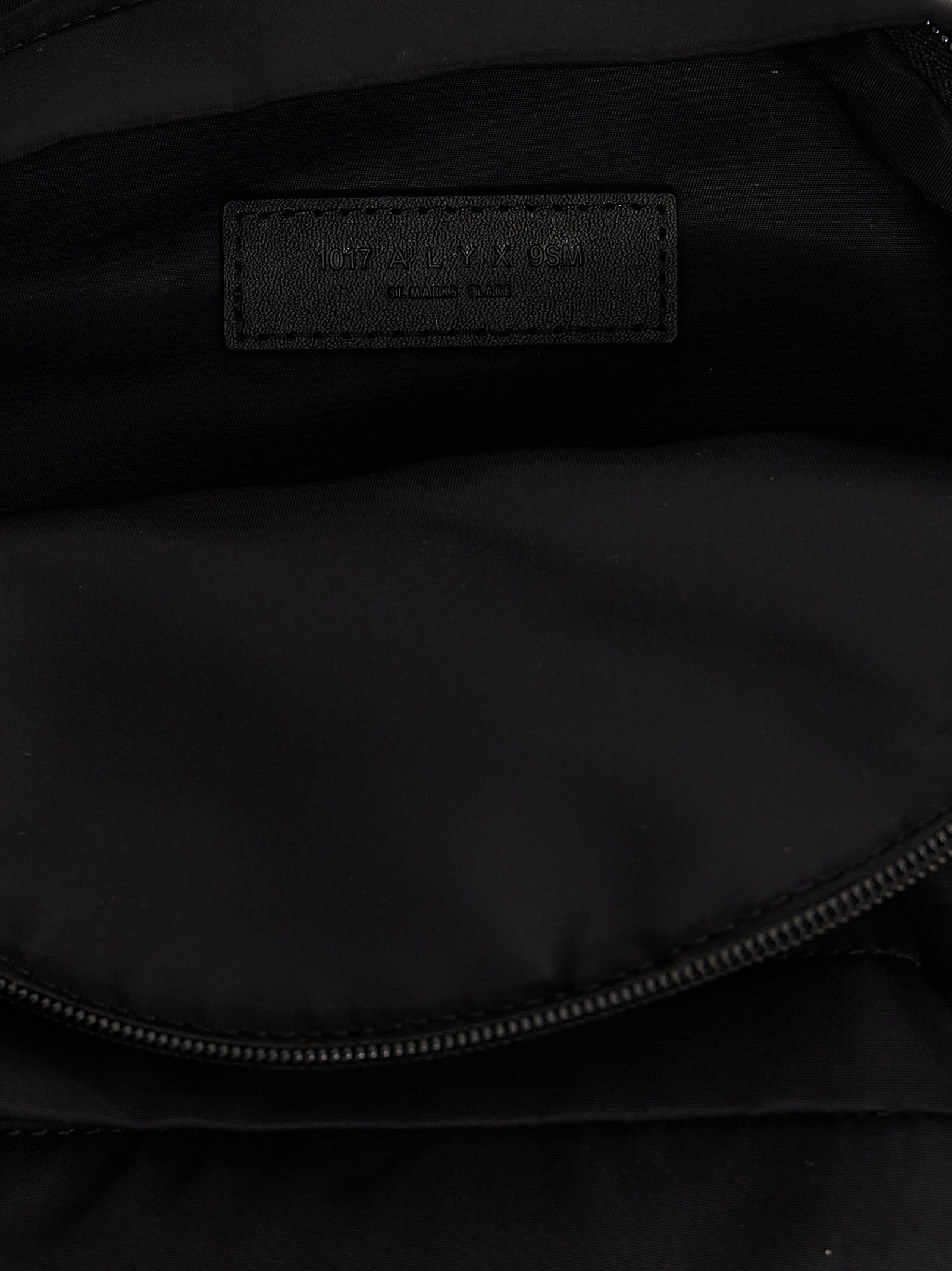Shop Alyx Buckle Crossbody Bag In Black