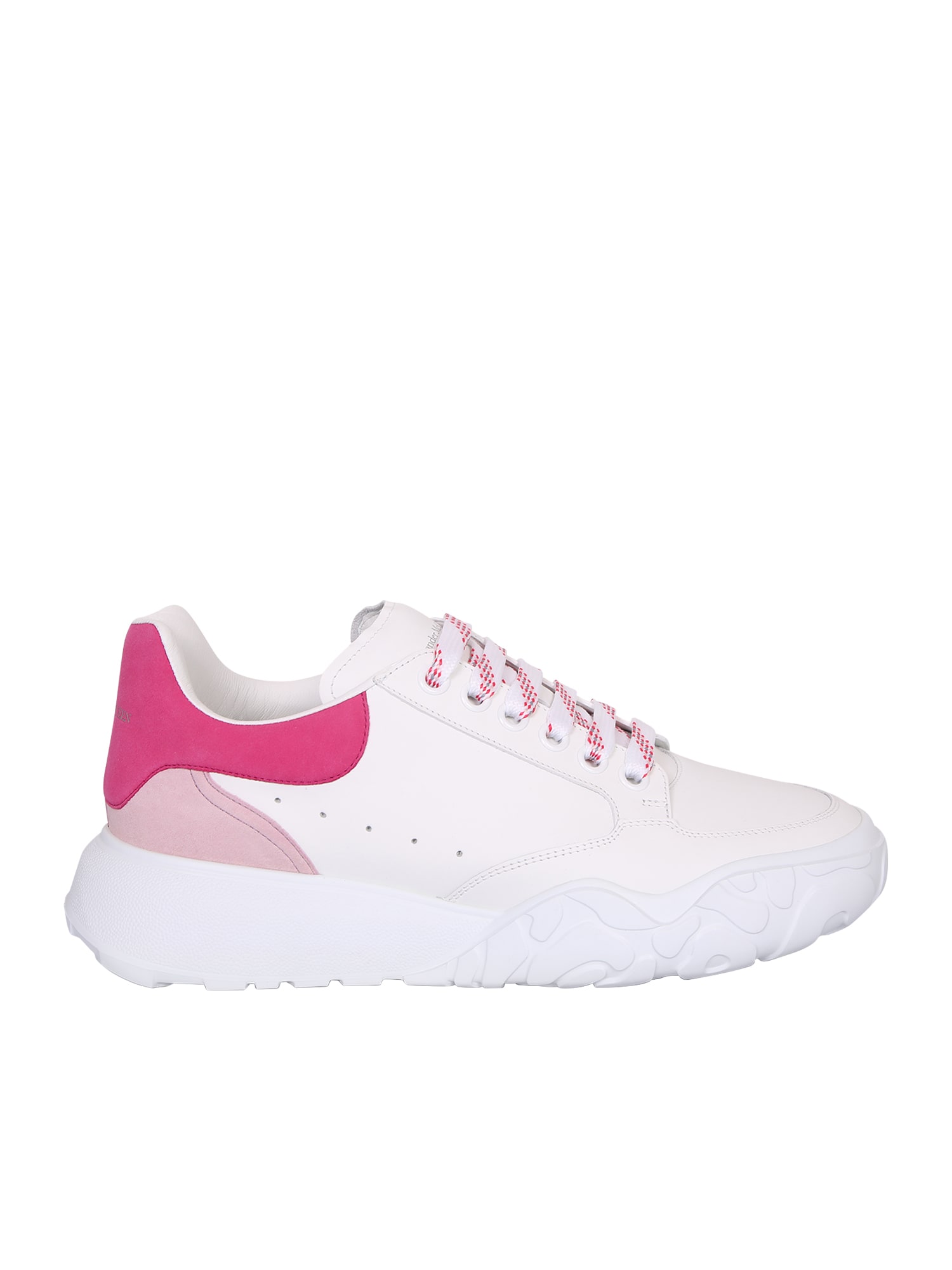 Alexander Mcqueen Court Lace-up Sneakers In White