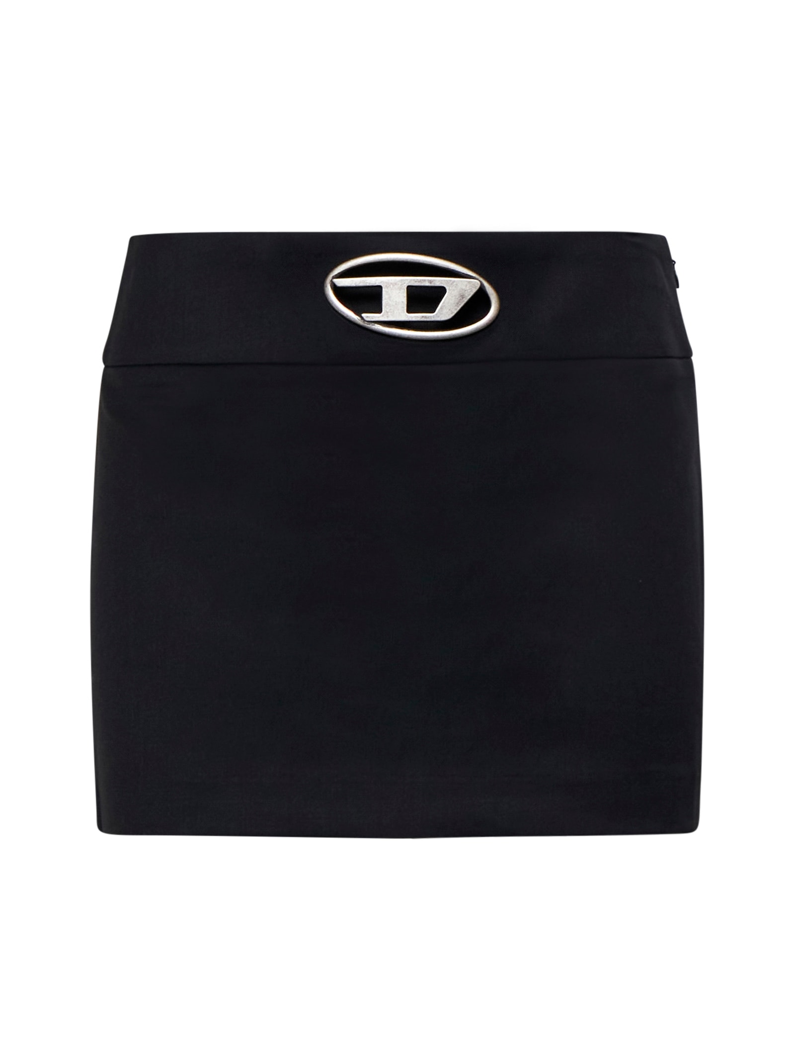 Shop Diesel Skirt In 001 - Black