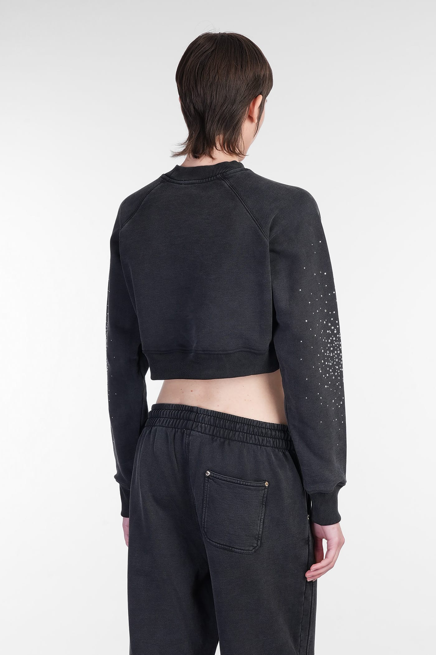 Casablanca Sweatshirt In Black Cotton