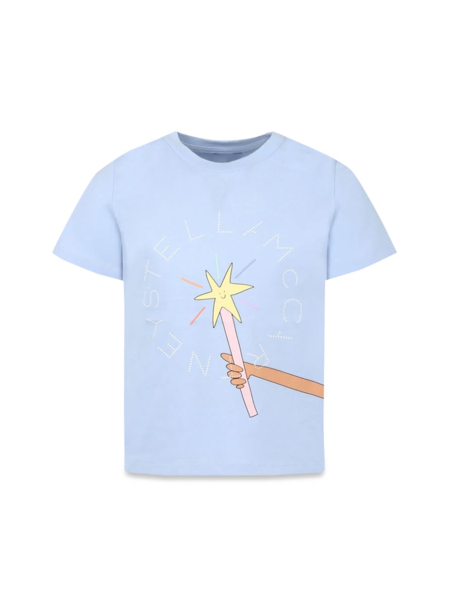 Stella Mccartney Cotton T-shirt In Multicolour