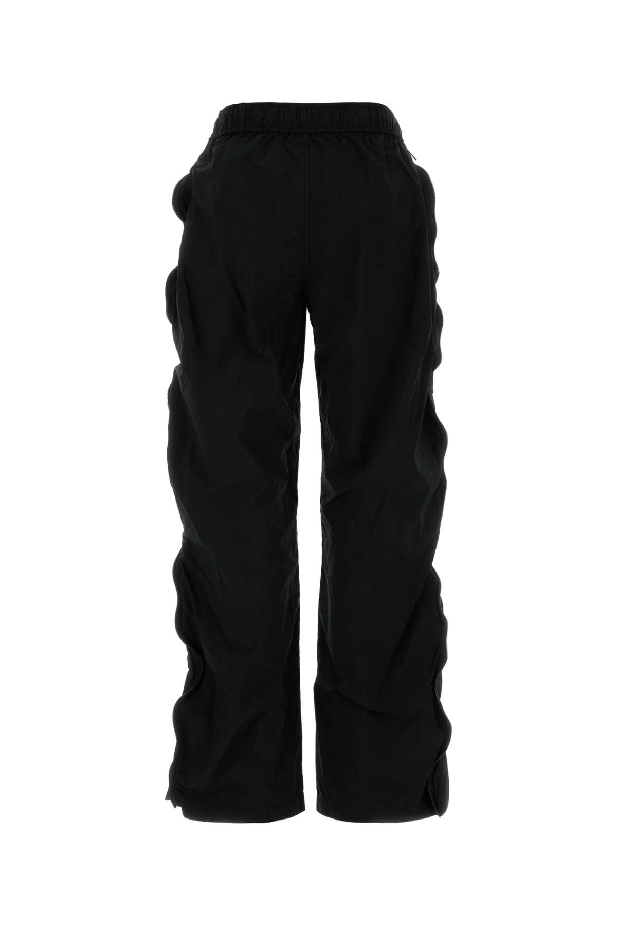 Alexander Wang T T By Alexander Wang Black Polyester Trousers In Black