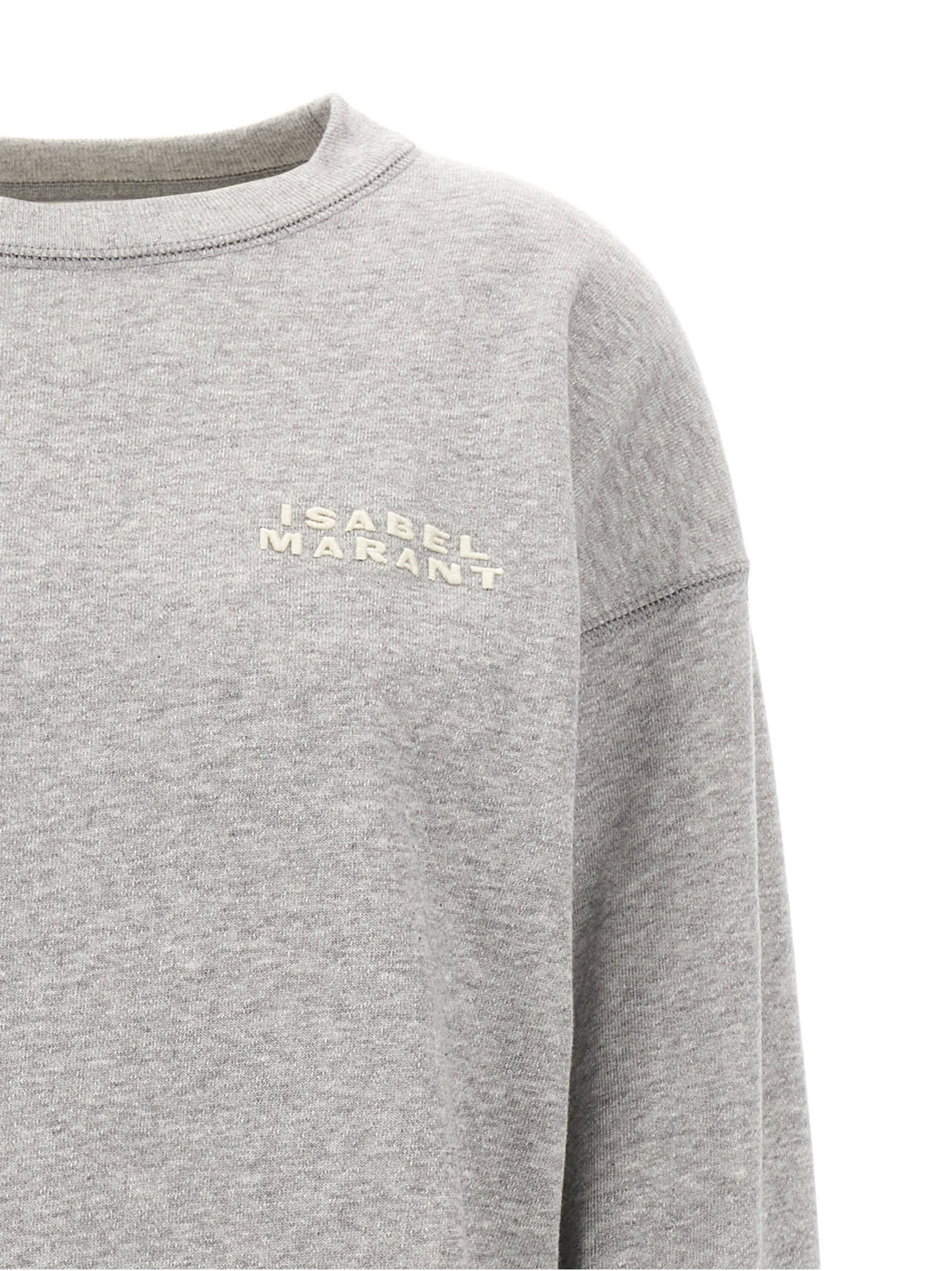 Shop Isabel Marant Shad Sweatshirt In Gray