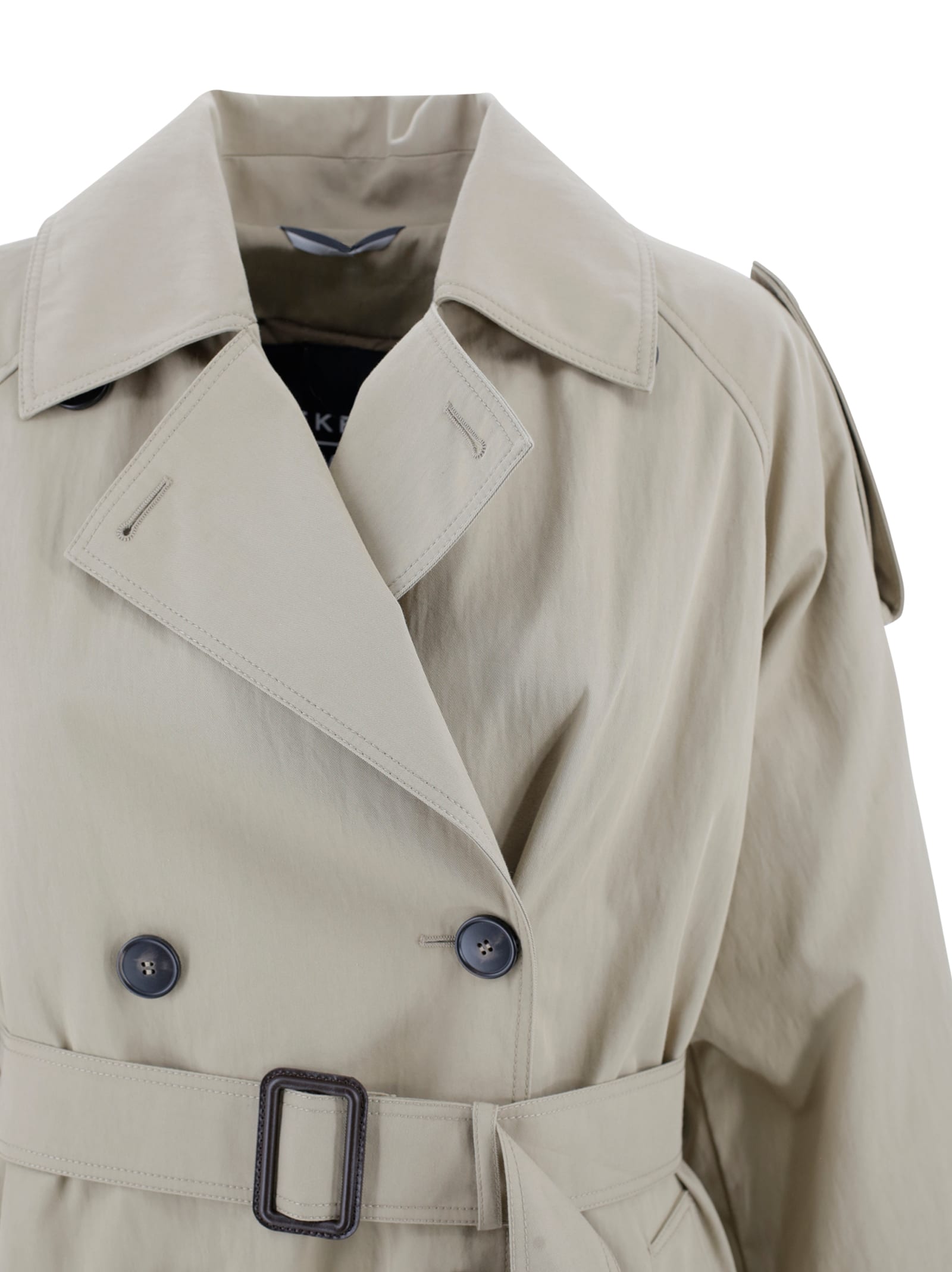 Weekend Max Mara Raincoat In Gray