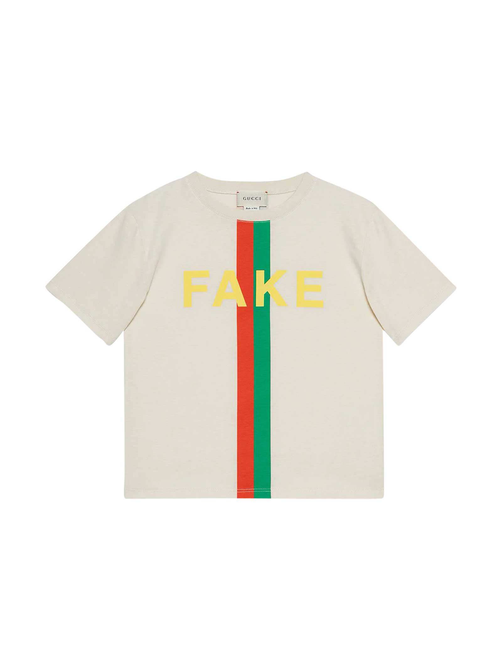Gucci White T-shirt With Print