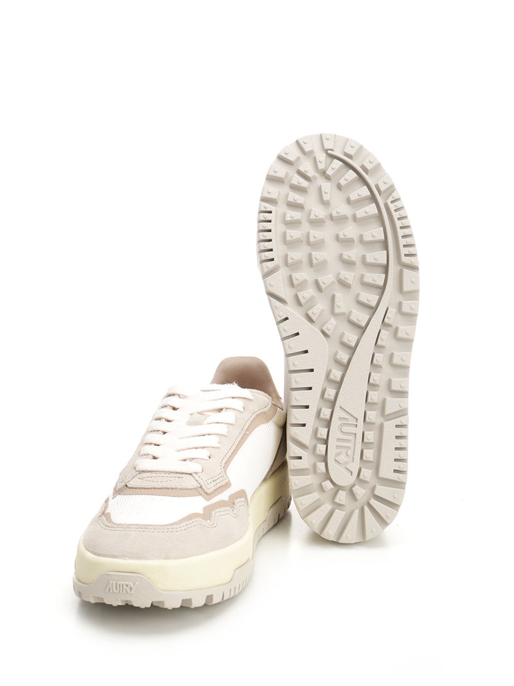 Autry Wildplace Sneaker In Sand