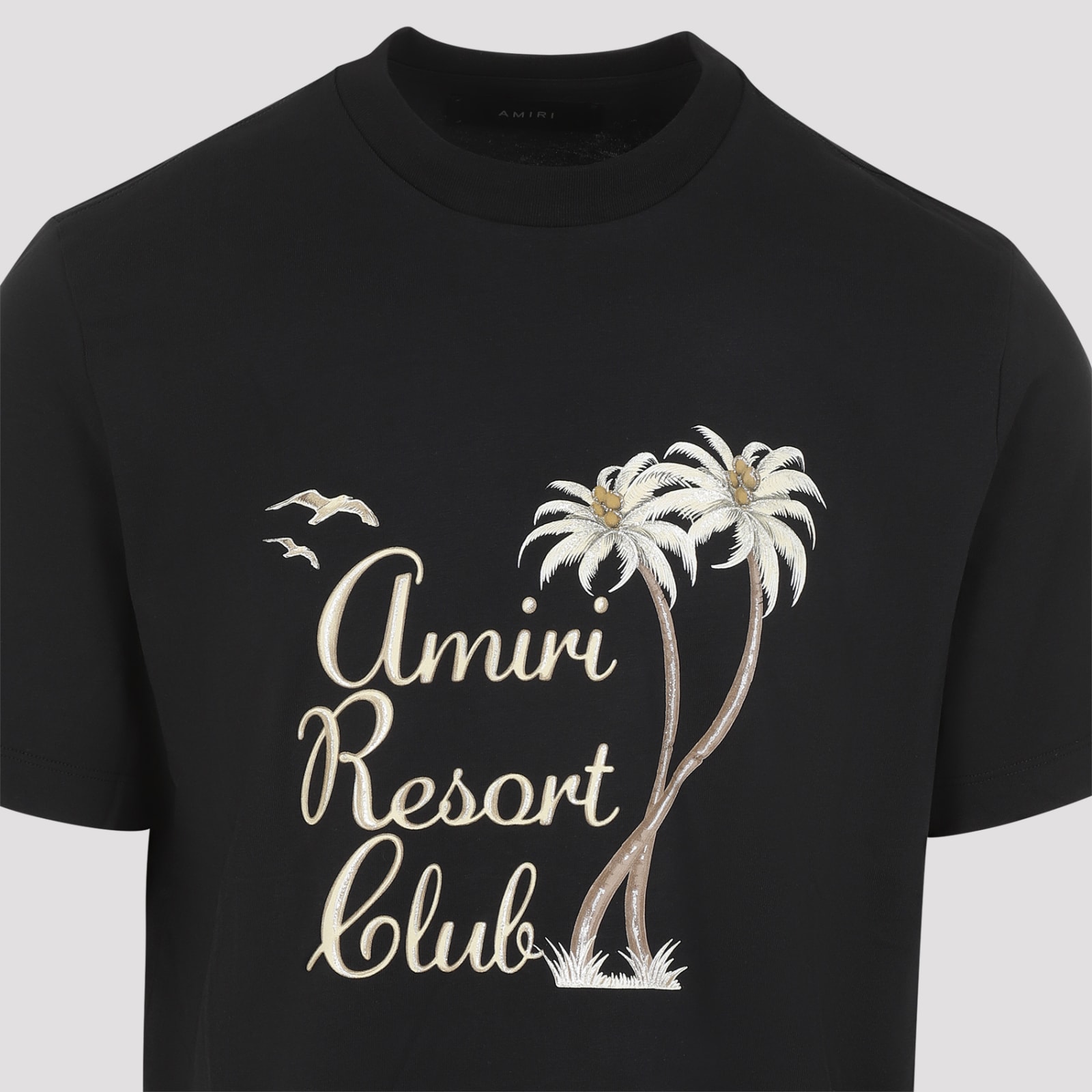 Shop Amiri Resort Club Tee In Black