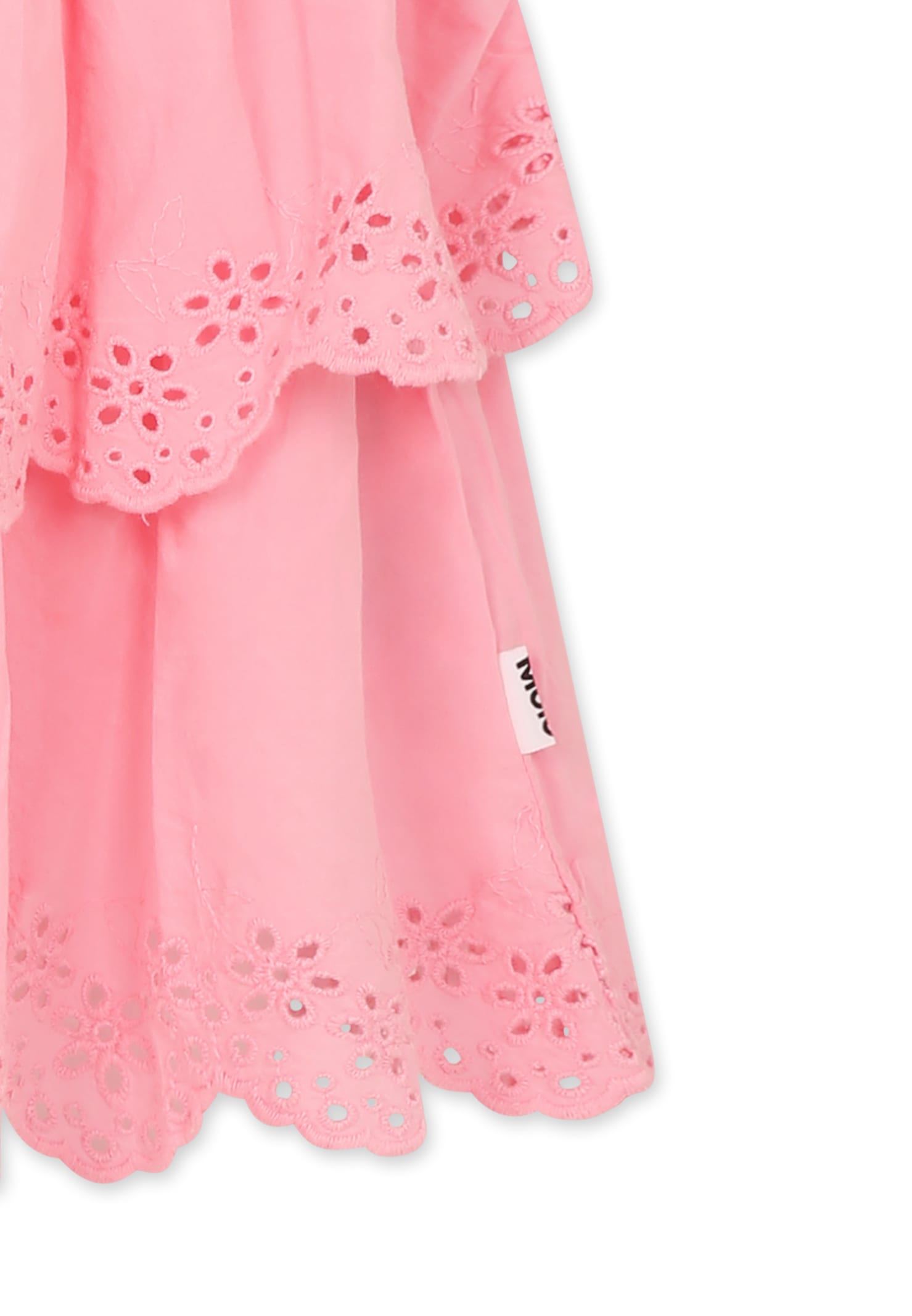 Molo Pink Skirt For Girl In Pink