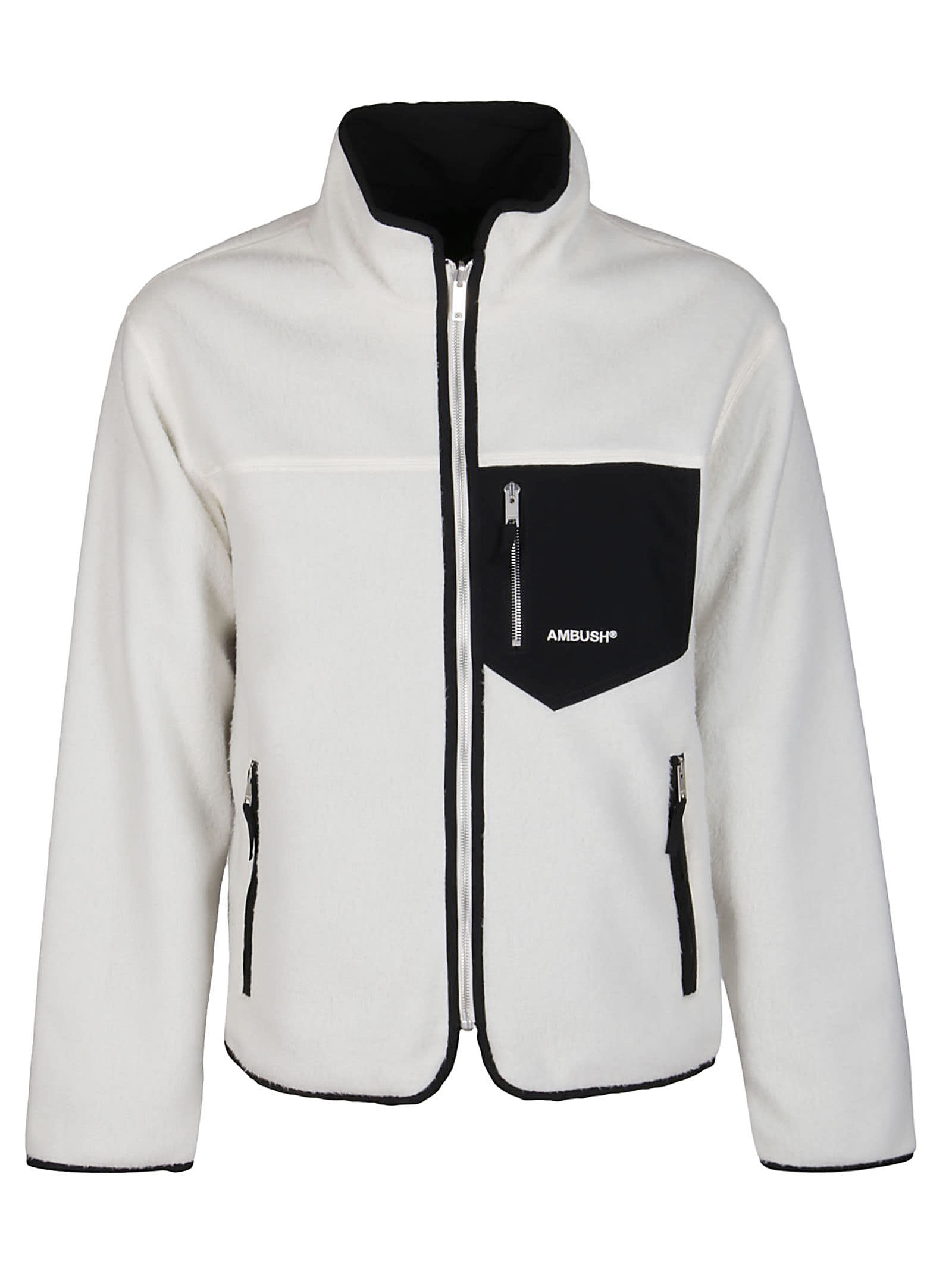 AMBUSH White And Black Reversible Jacket