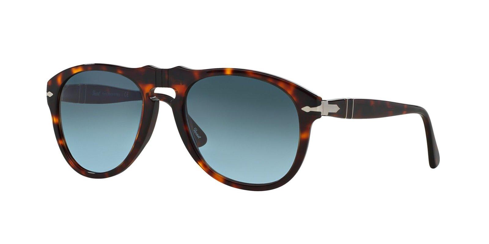 Shop Persol Oval Frame Sunglasses In 24/86