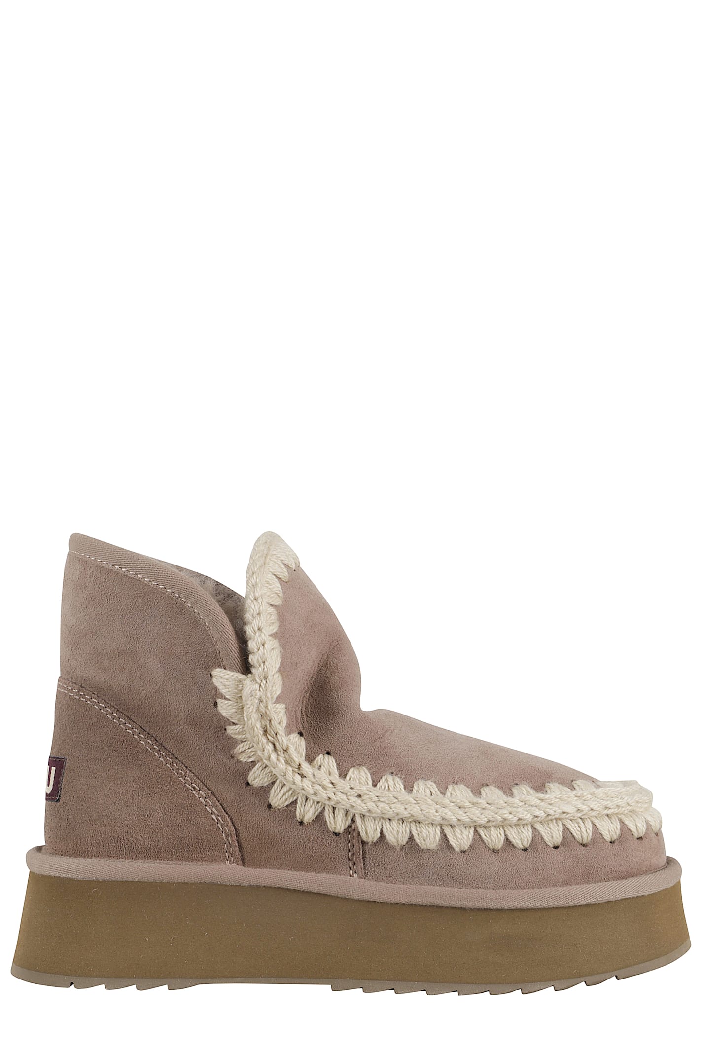 Mou Mini Eskimo Platform Boot In Gray