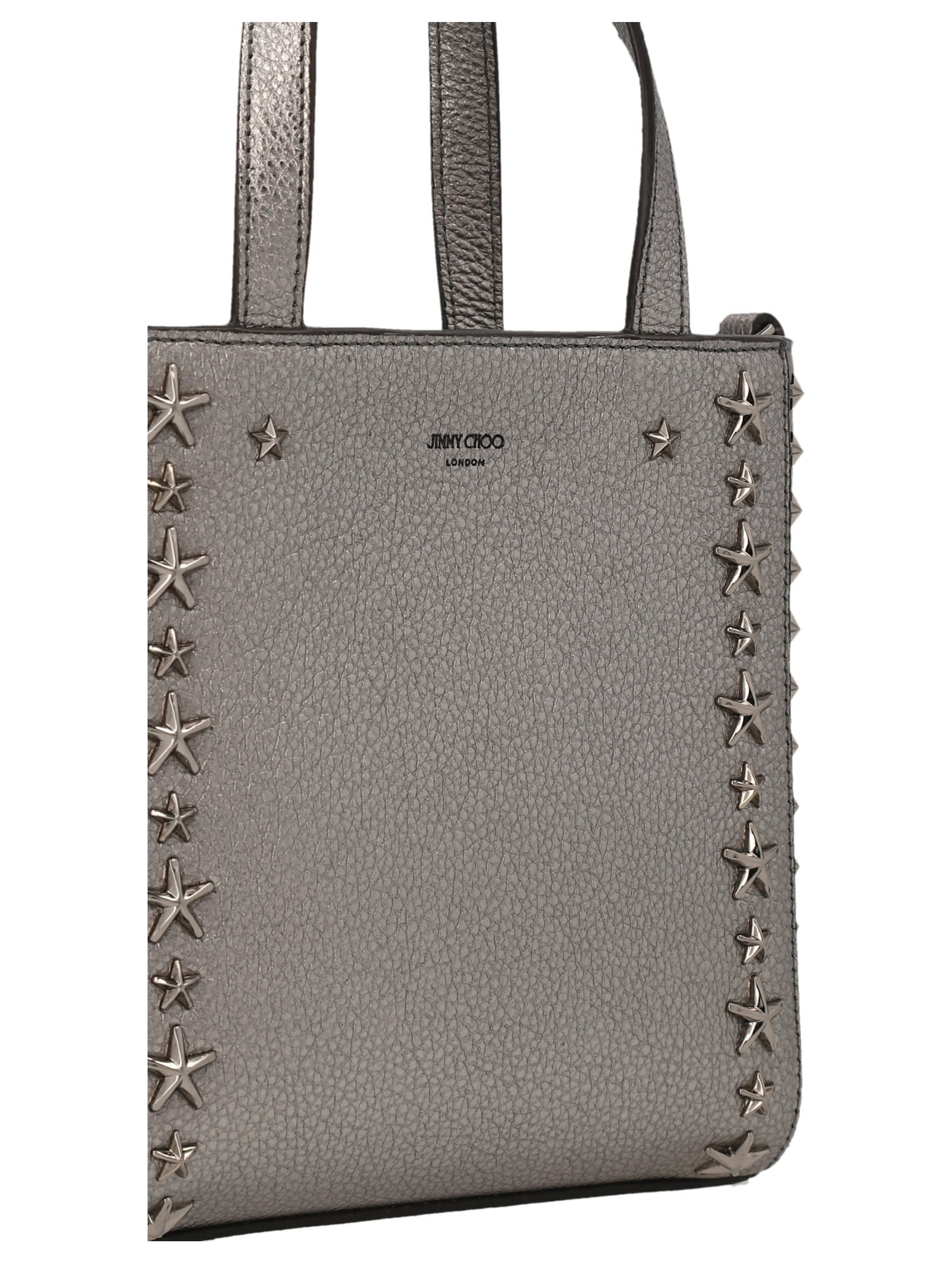 Jimmy Choo Mini Pegasi Handbag In Silver | ModeSens