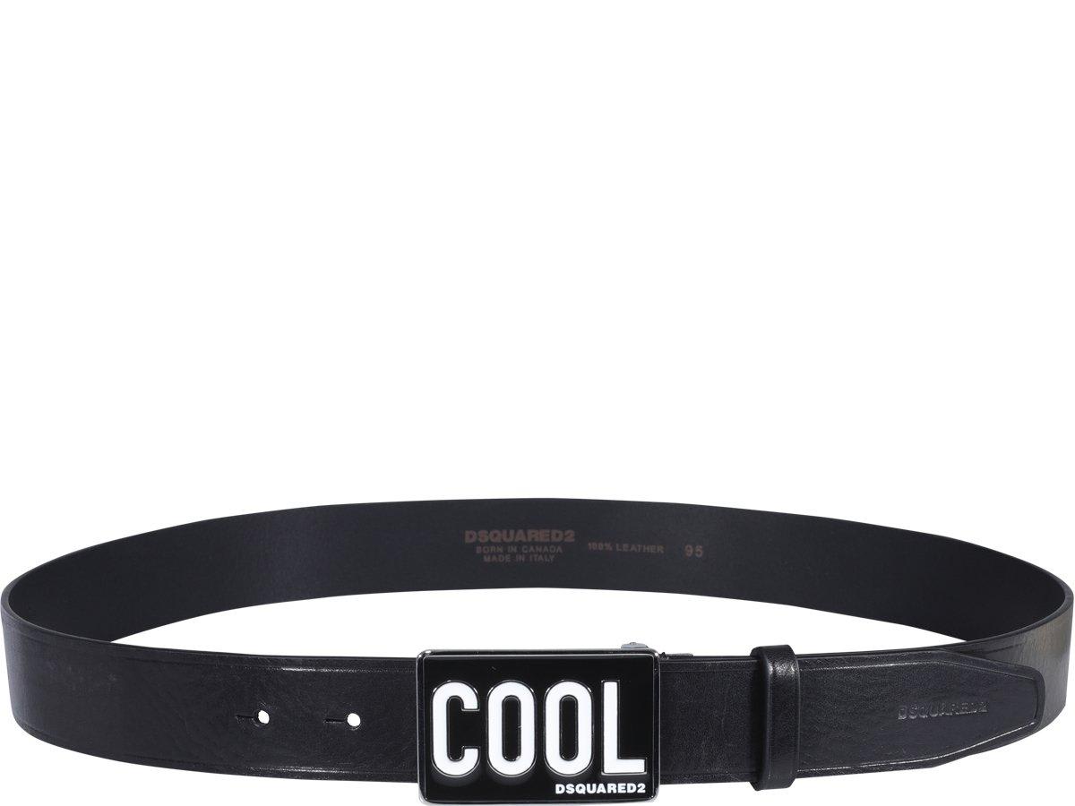 Dsquared2 perforated leather belt - Brown