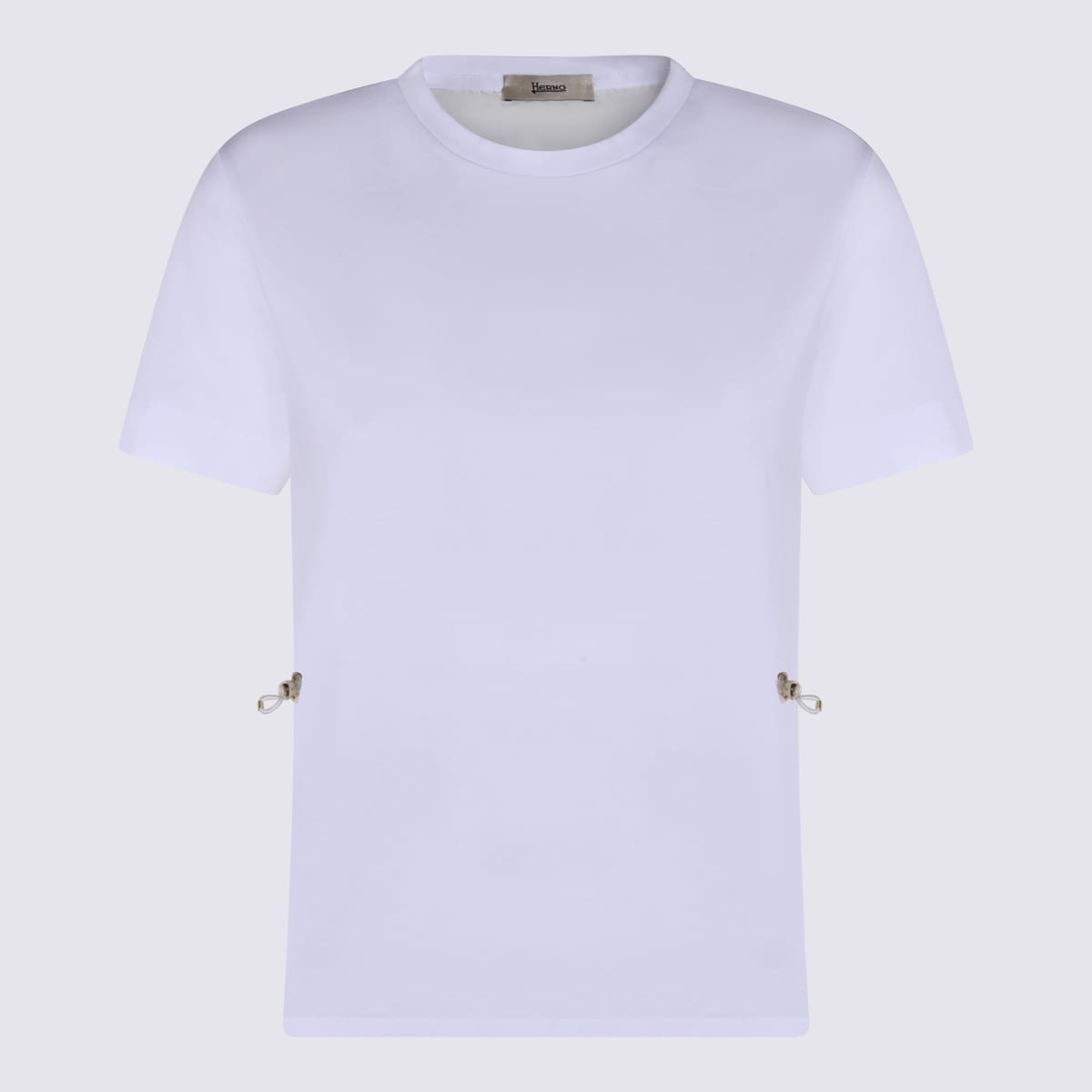 Herno White Cotton T-shirt