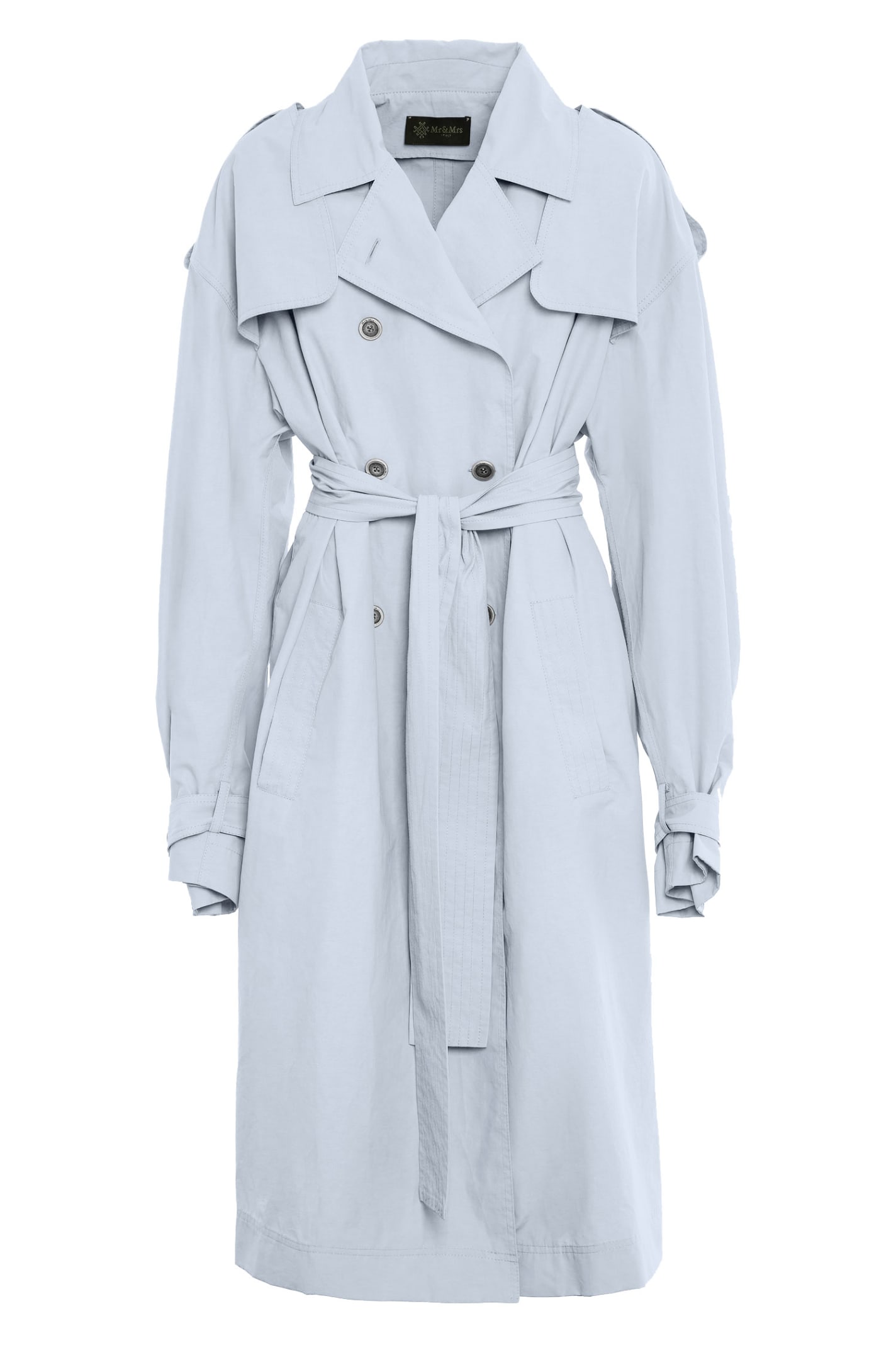 Mr & Mrs Italy Trench With Over Fit For Woman
