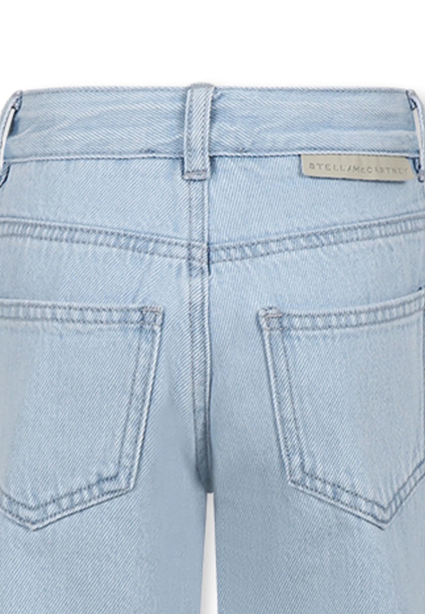 Stella Mccartney Belt-loop Jeans In Denim