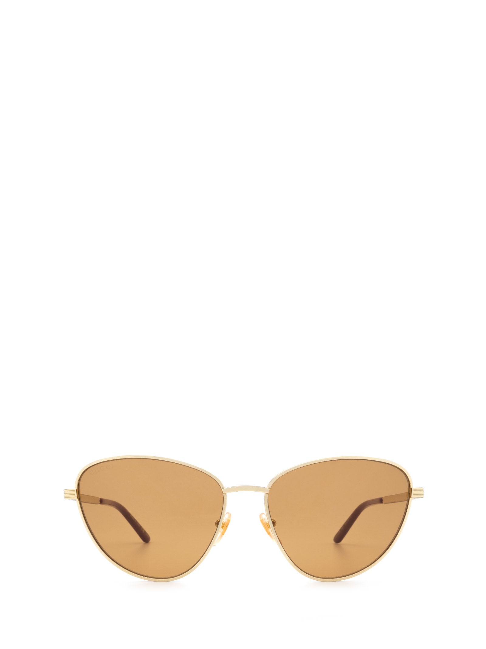 Gucci Eyewear Gucci Gg0803s Gold Sunglasses