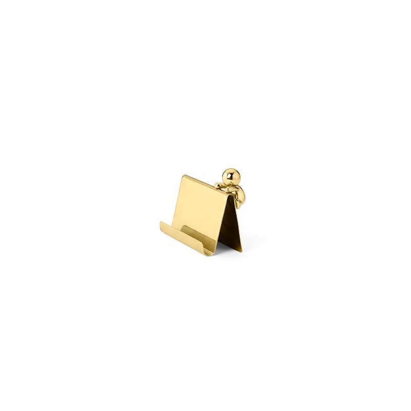 1961 Omini - Cards Holder Polished Brass