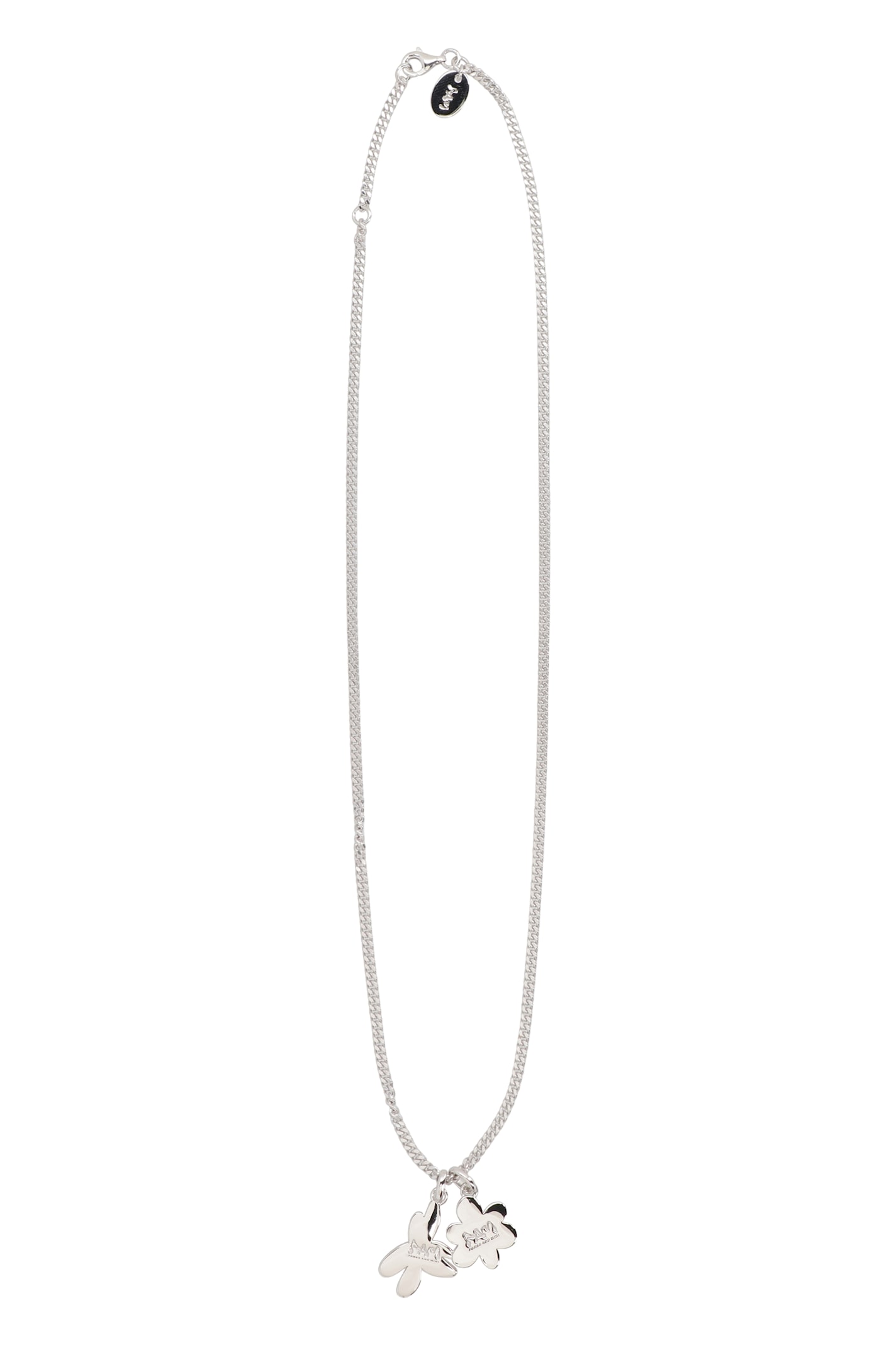 Perks And Mini P.a.m. Gesture Frame Pendant Necklace In Metallic