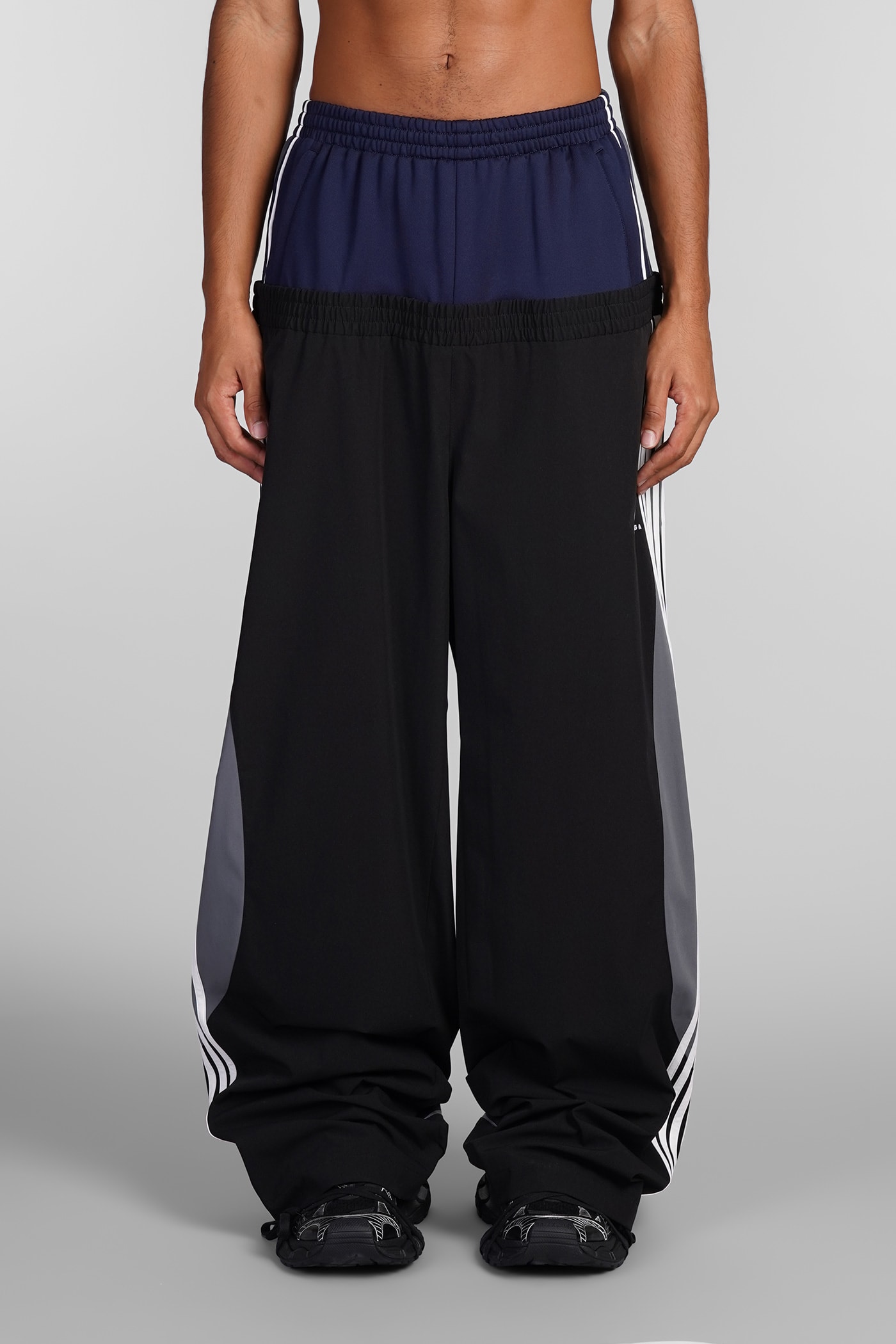 Balenciaga Pants In Black Polyester