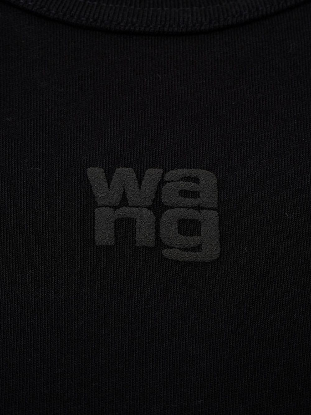 Shop Alexander Wang T Shirt M/m Logo In Black