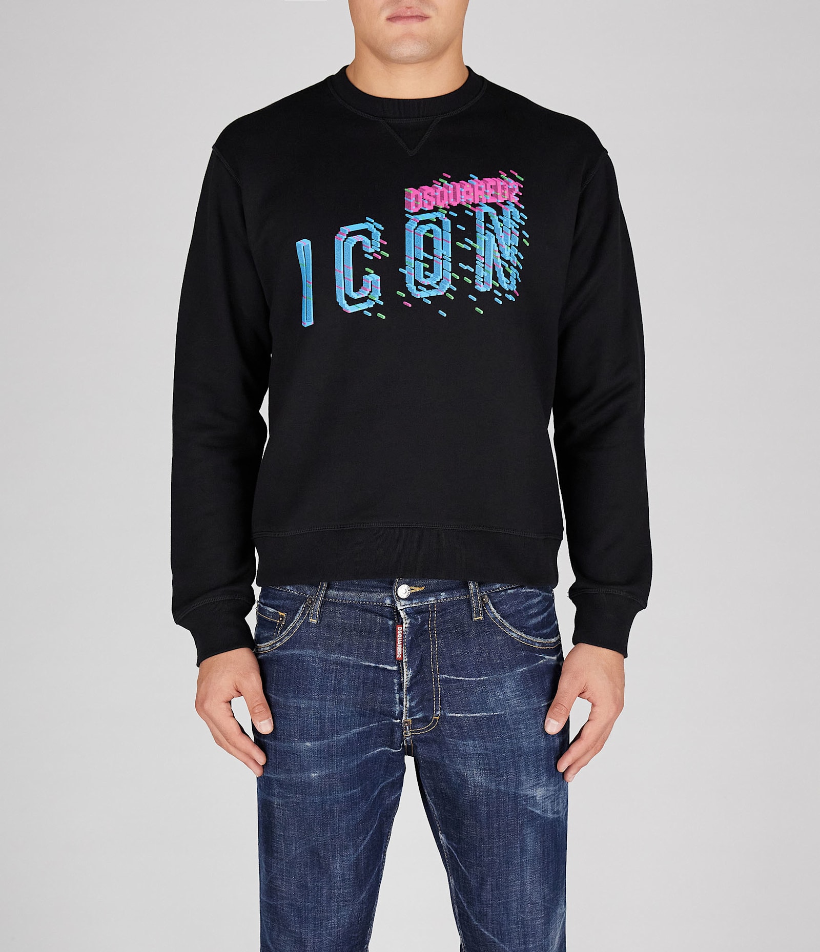 Shop Dsquared2 Sweatshirt In Black