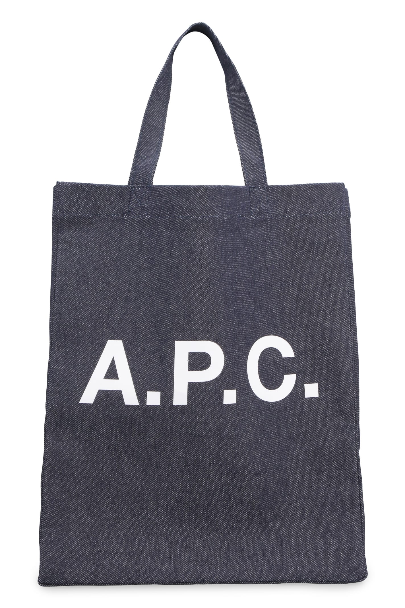 A.P.C. Lou Logo Detail Tote Bag