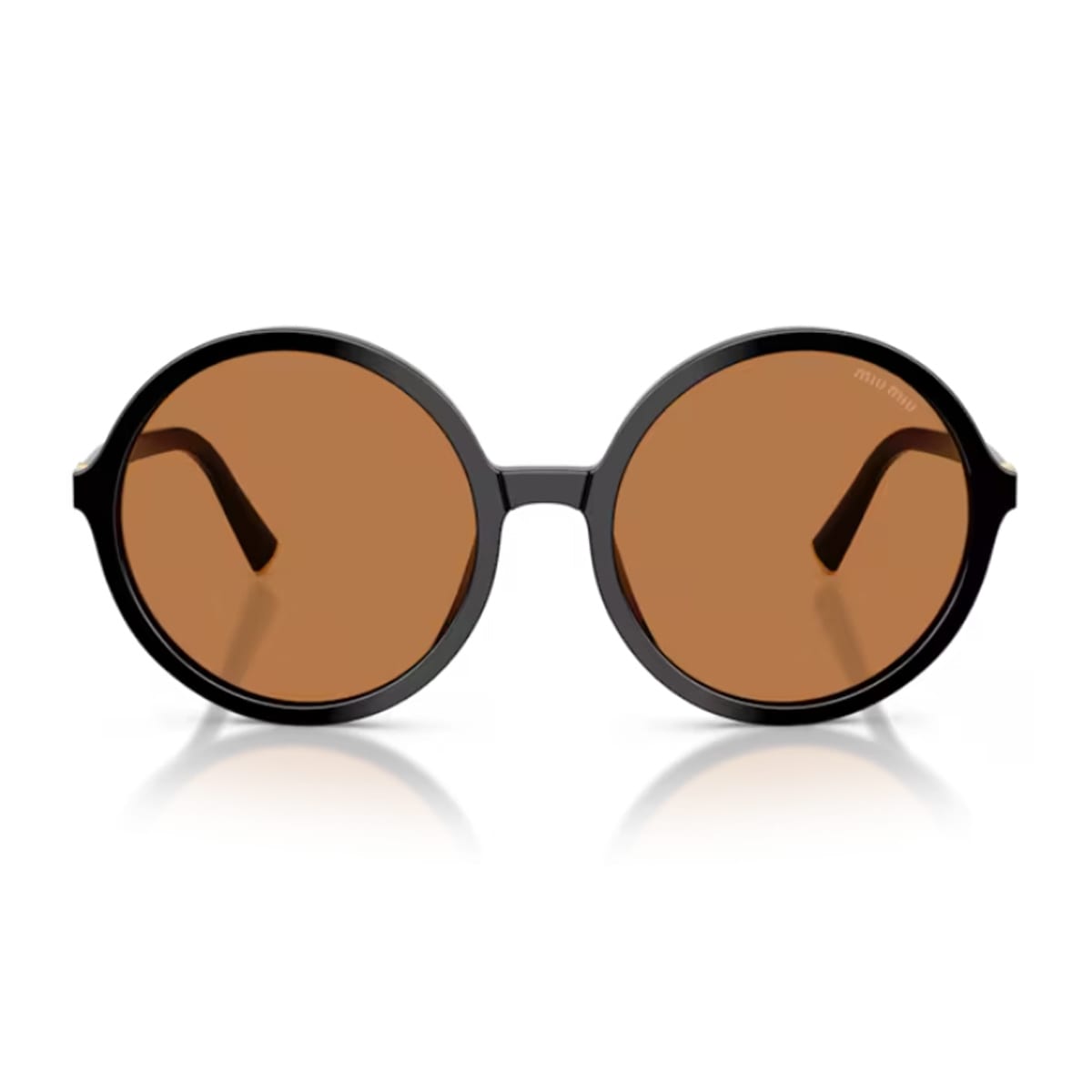 Miu Miu 0mu B02s Miu Regard 16k90q Nero Sunglasses In Black