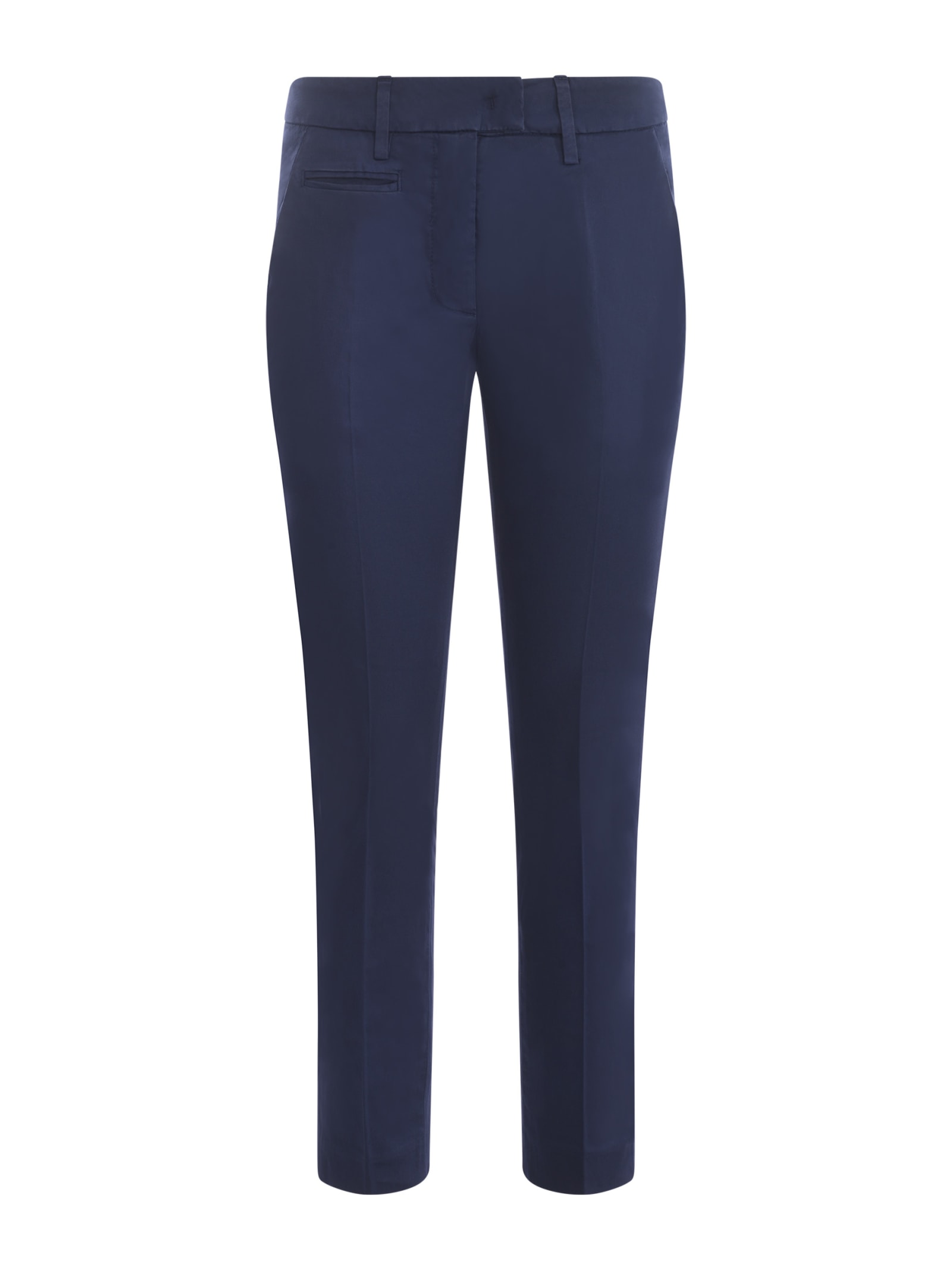 DONDUP TROUSERS DONDUP PERFECT IN STRETCH COTTON