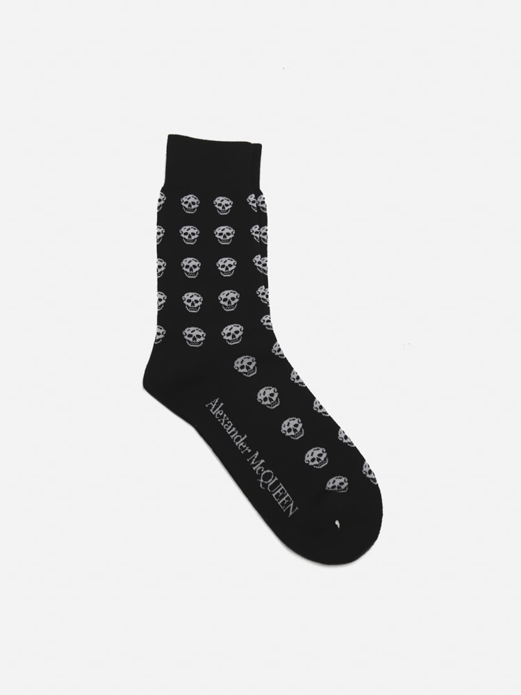 Alexander McQueen Skull Cotton Socks