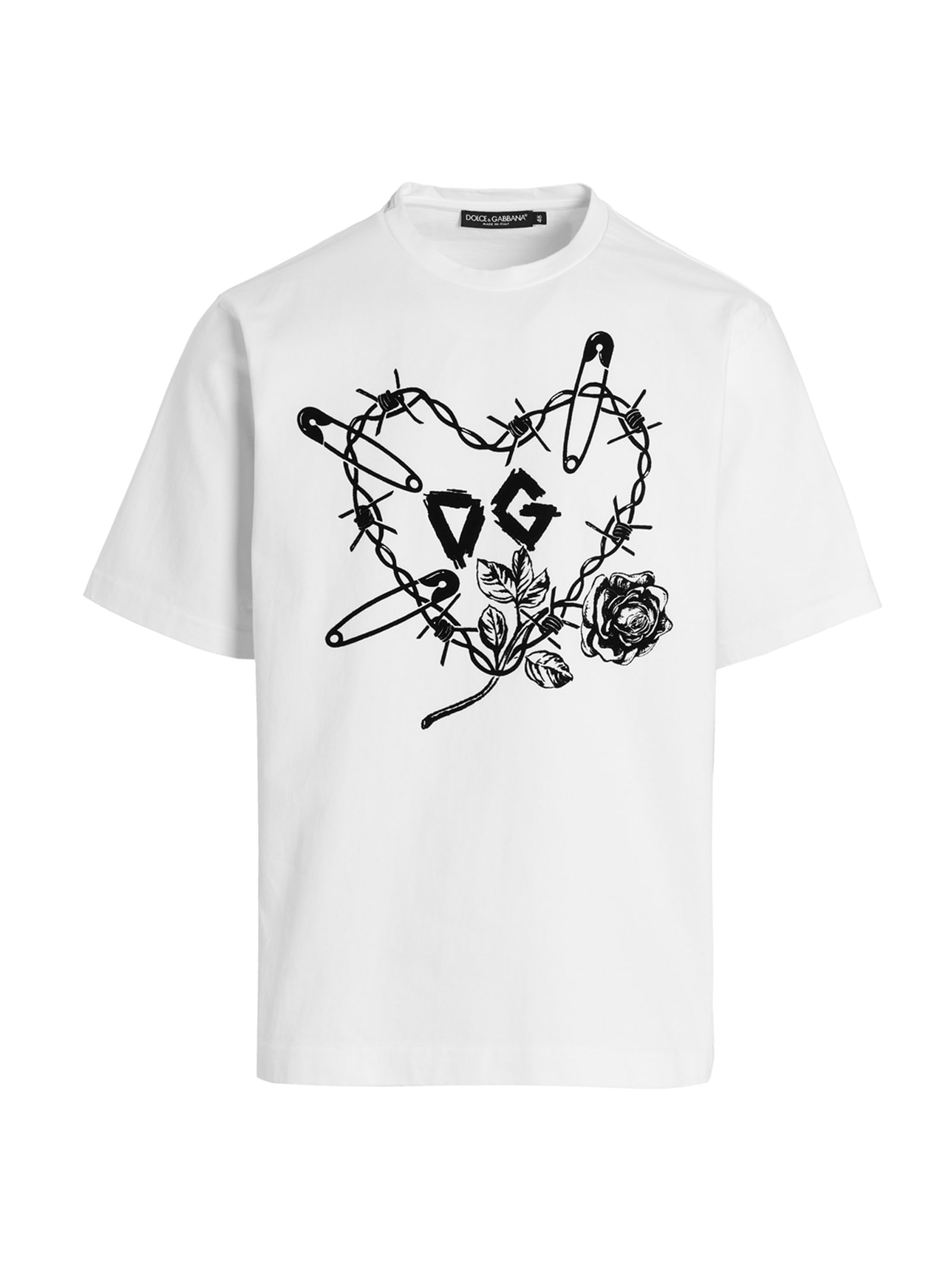 Dolce & Gabbana dg Cuore Spinoso T-shirt