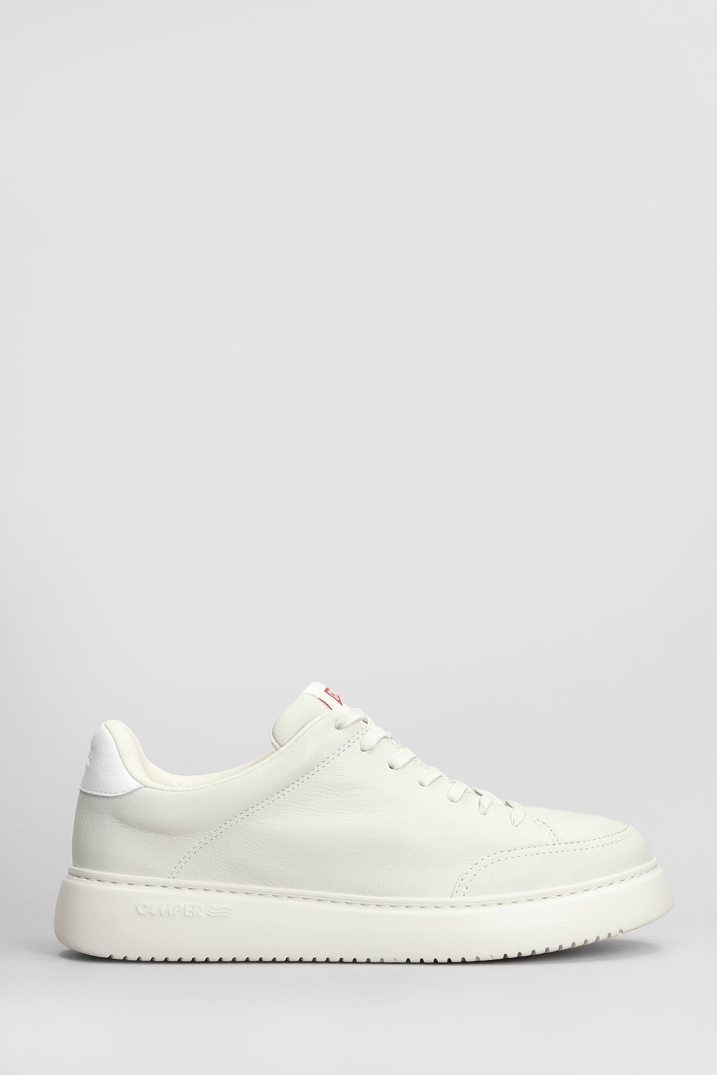 Runner K21 Sneakers In White Leather