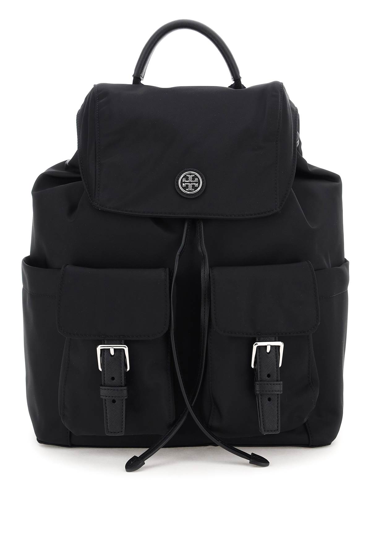 Recycled Nylon Flap Backpack