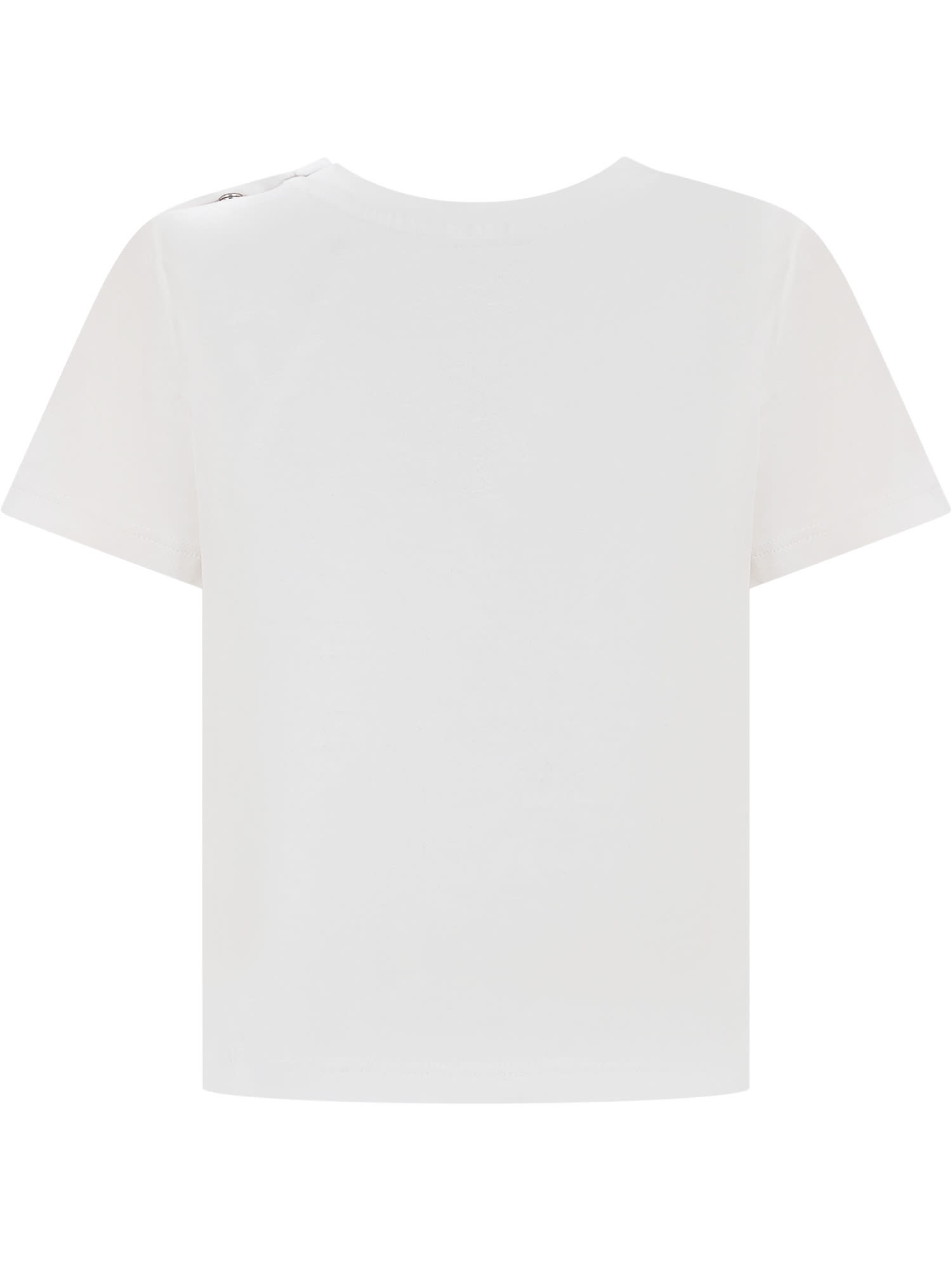 Shop Stella Mccartney Sunshine T-shirt In White