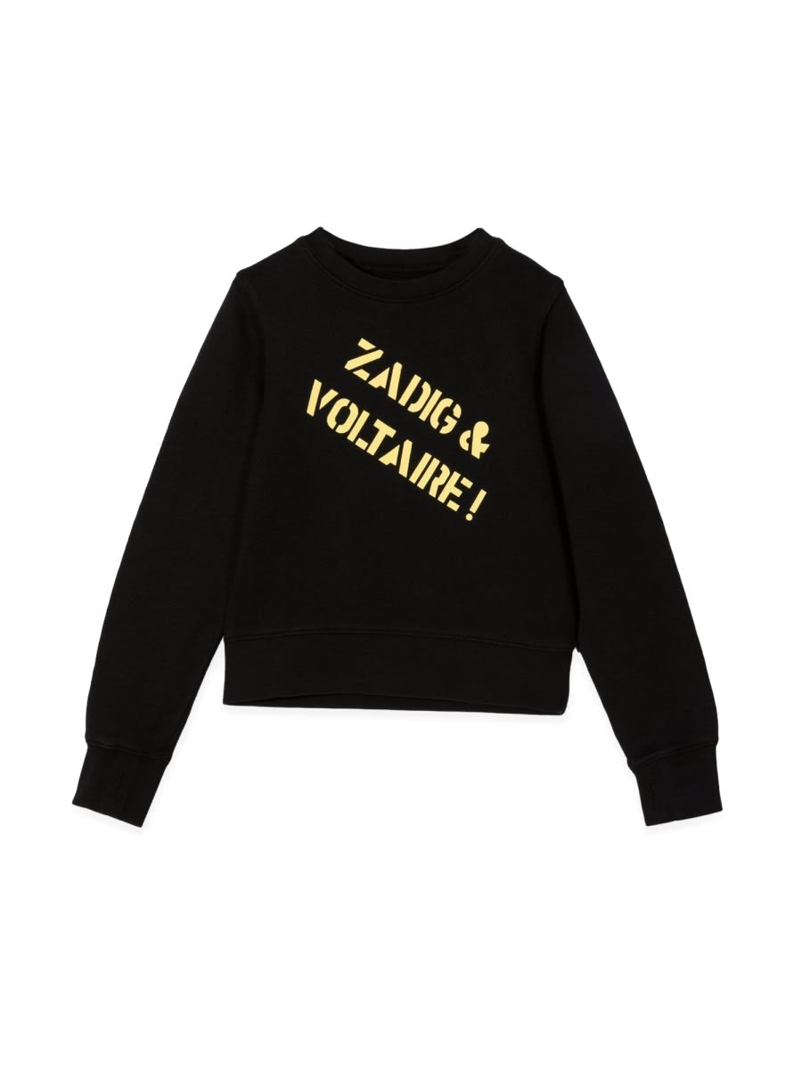 Zadig &amp; Voltaire Kids' Voltairesquadd3 In Black