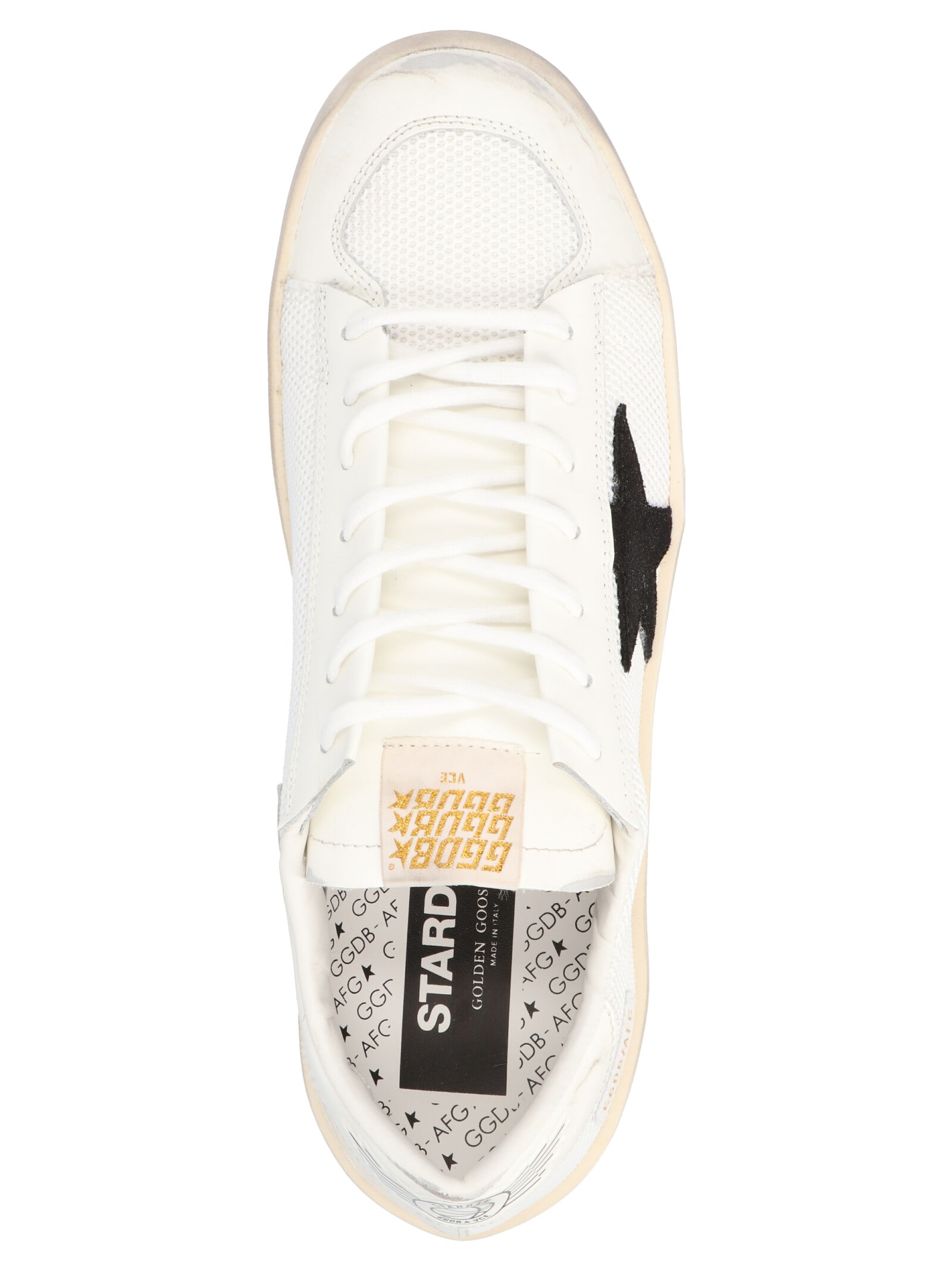 Shop Golden Goose Stardan Sneakers In White