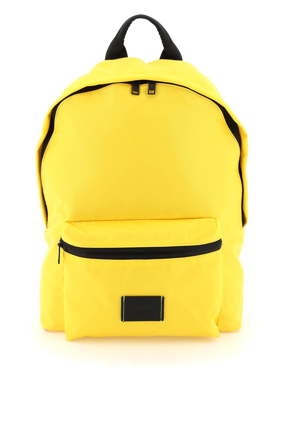 Msgm Nylon Backpack In Yellow (yellow)
