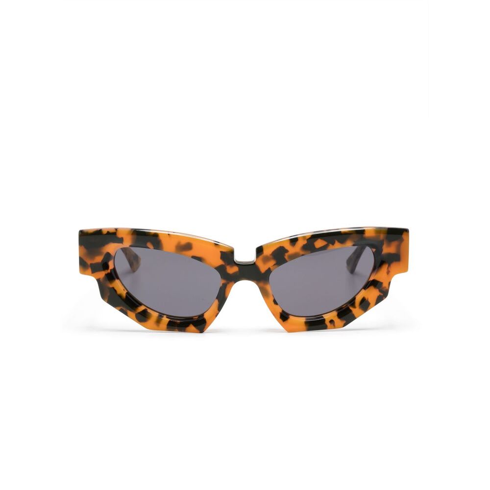 Shop Kuboraum Eyewear In Orange/black