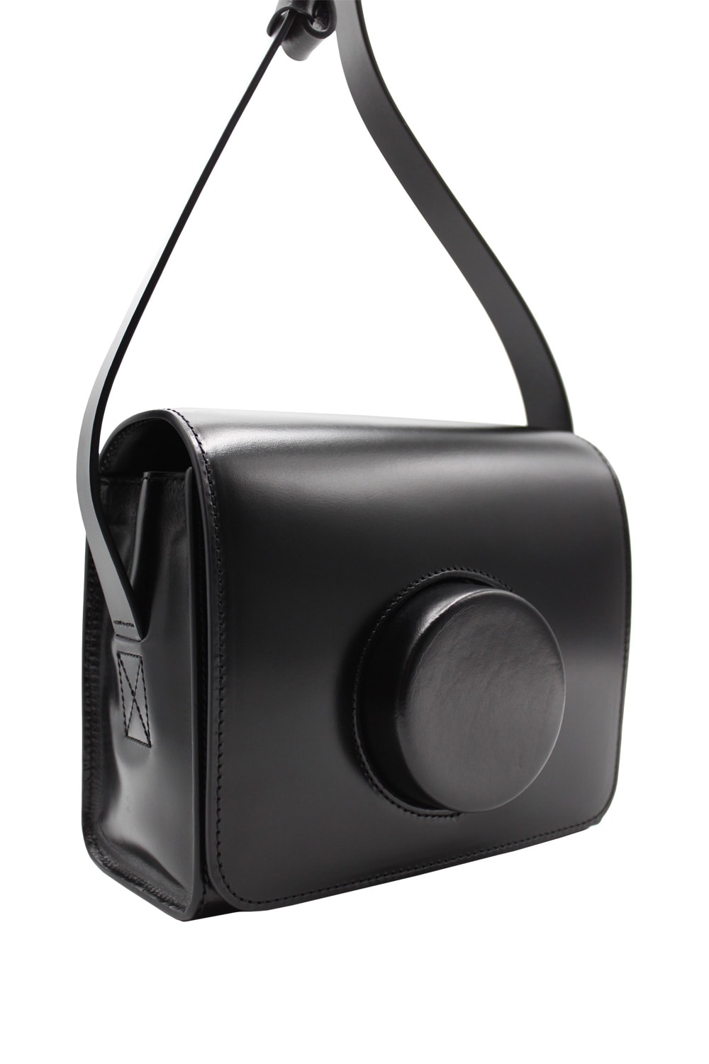 Shop Lemaire Camera Bag In Black