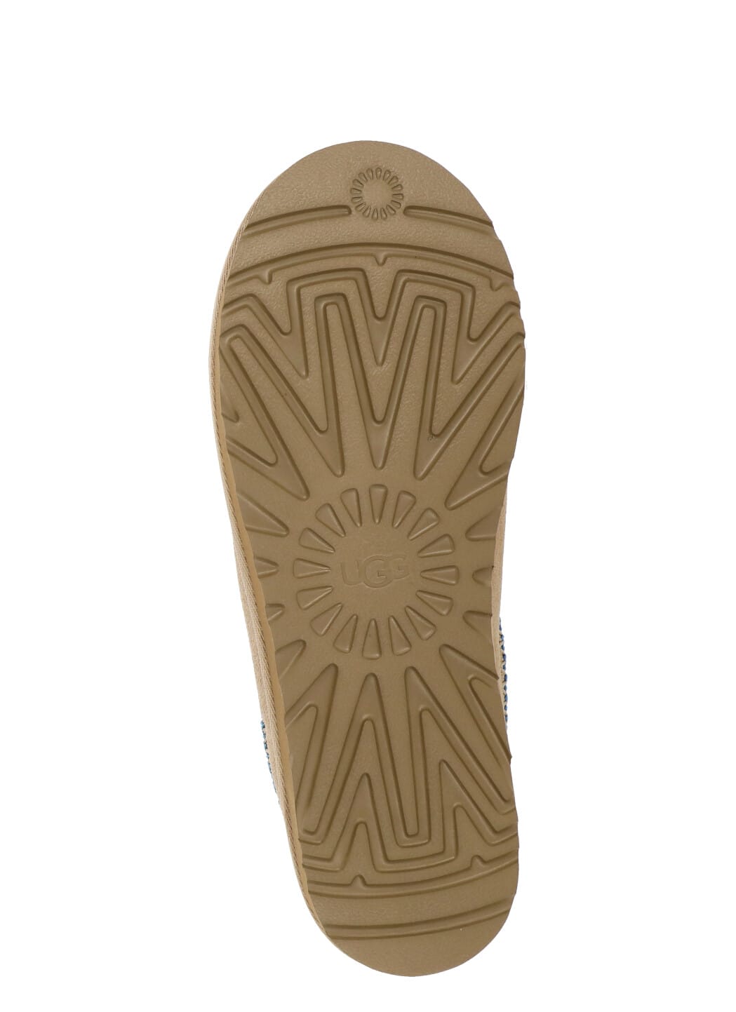 Ugg Tasman Suede Flat Mules In Neutral