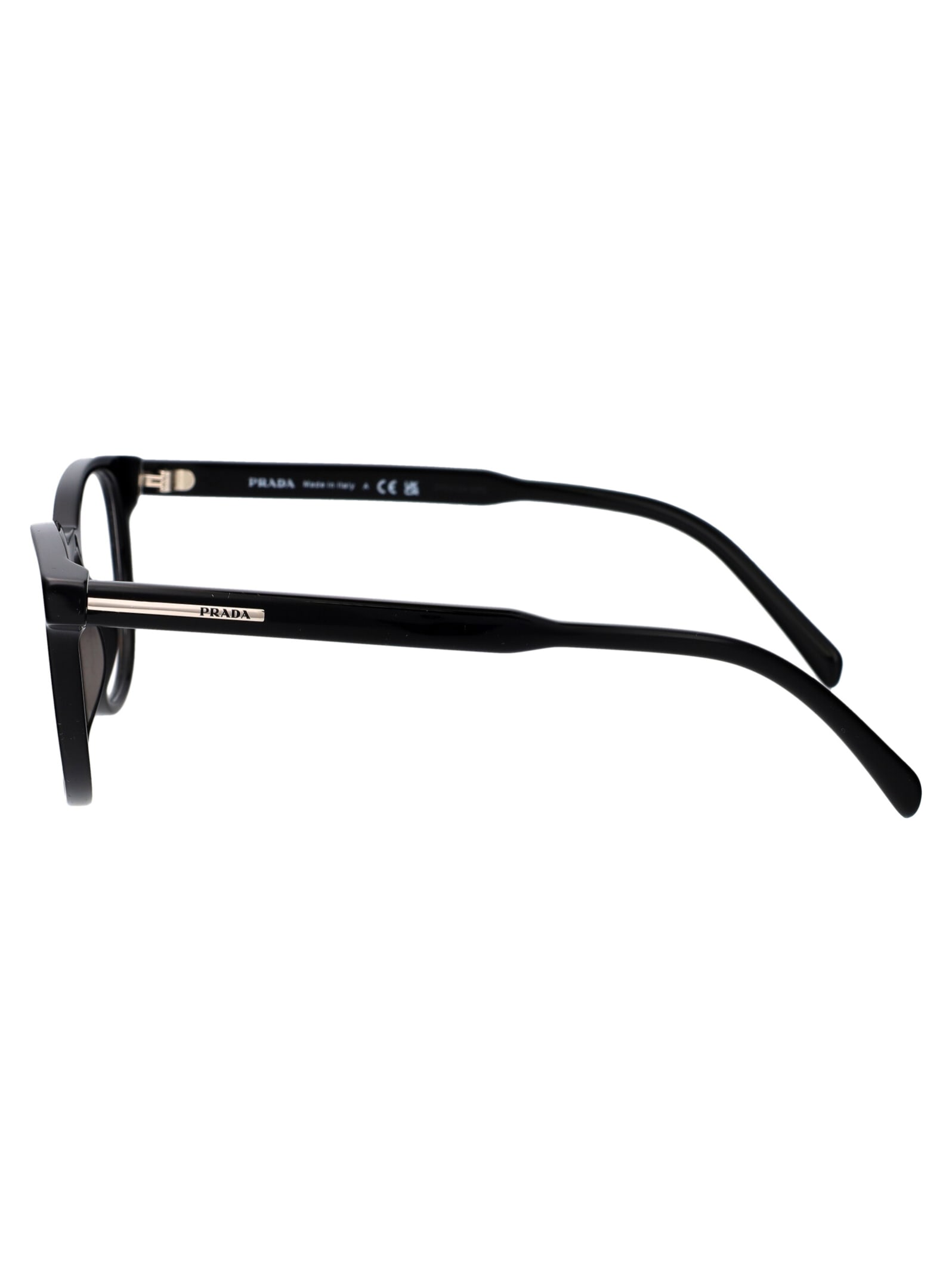 Shop Prada 0pr A15v Glasses In 16k1o1 Black