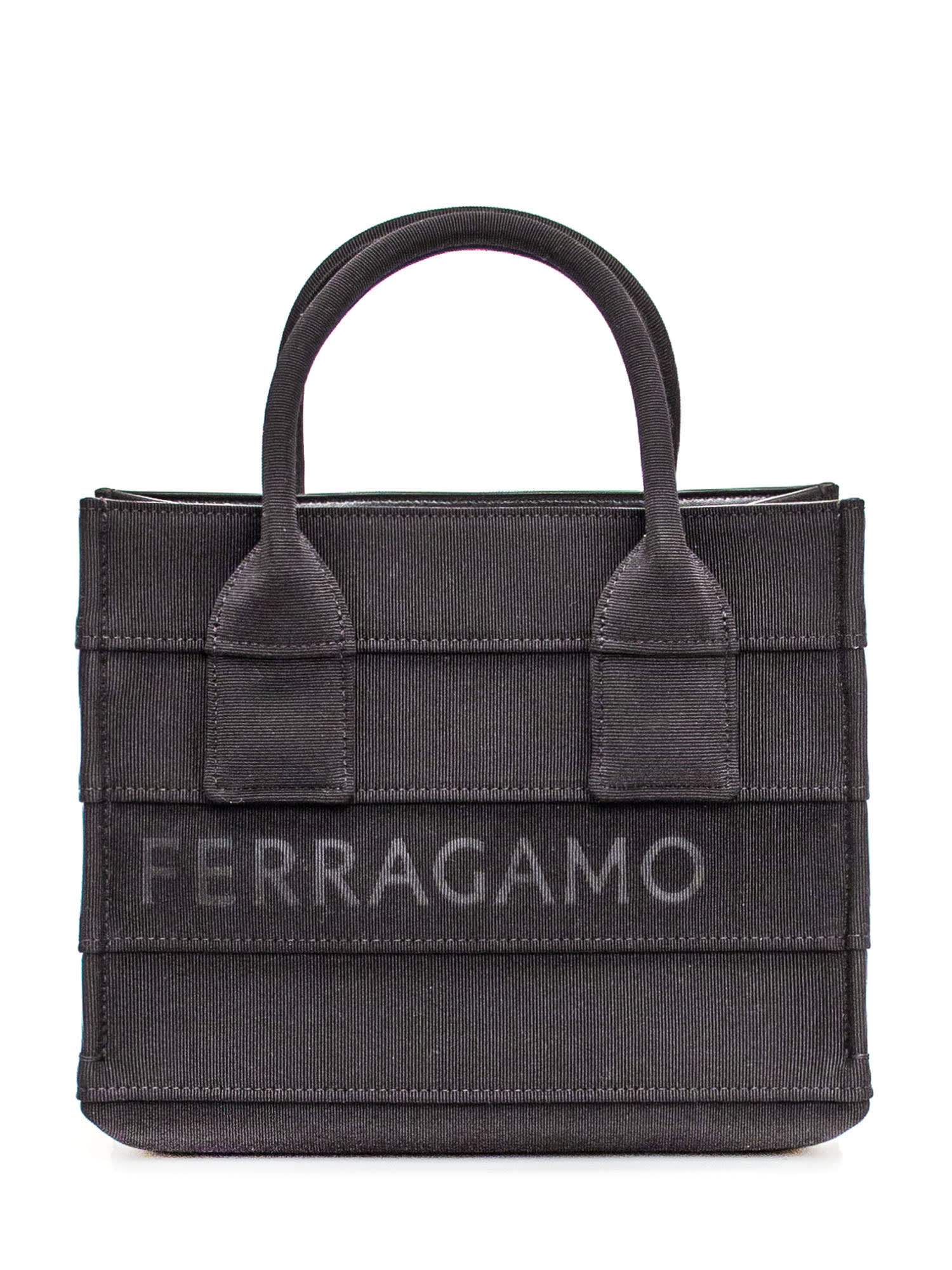 Shop Ferragamo Tote S Bag In Nero