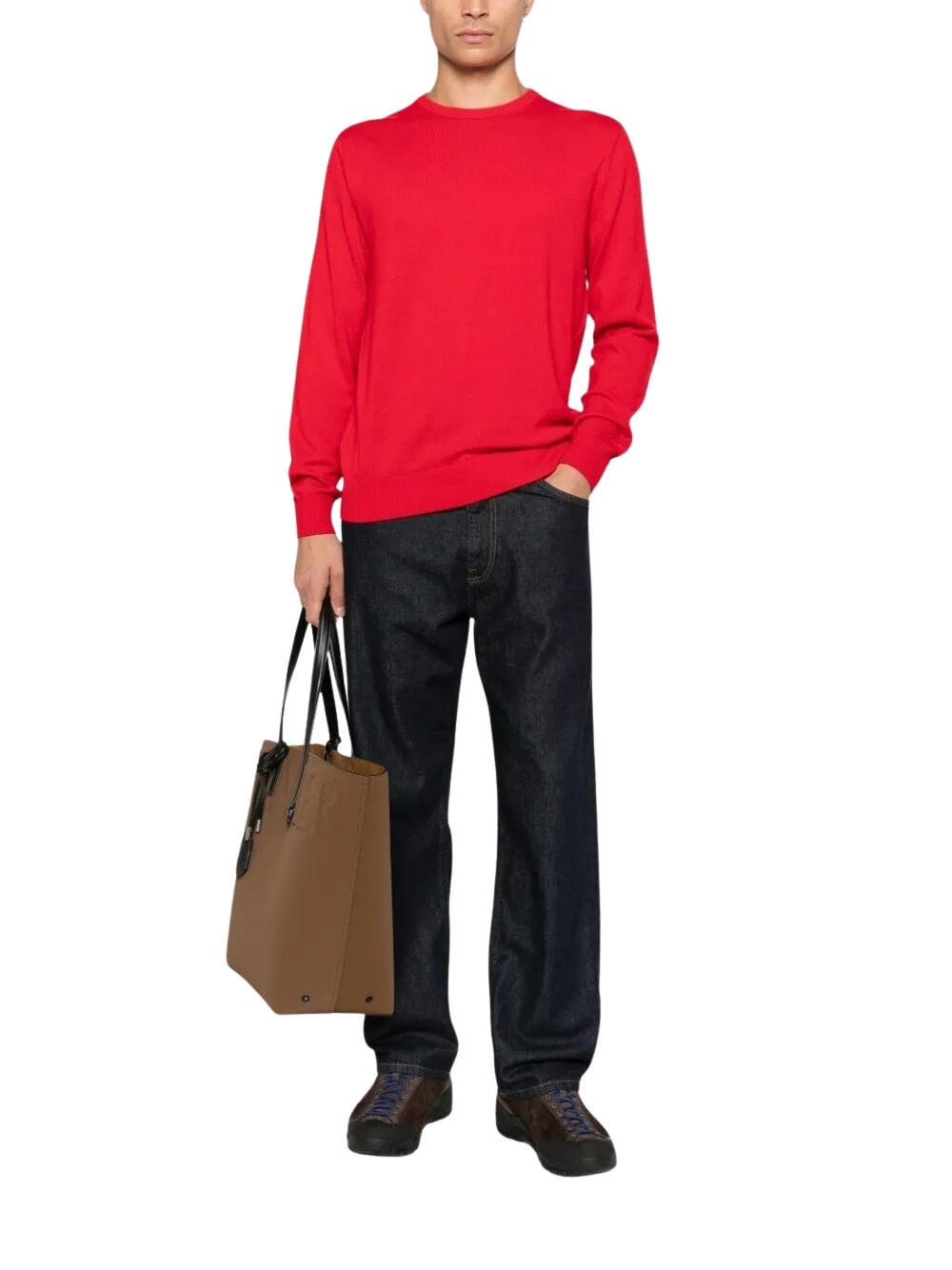 Mc2 Saint Barth Crew-neck Sweater In Red
