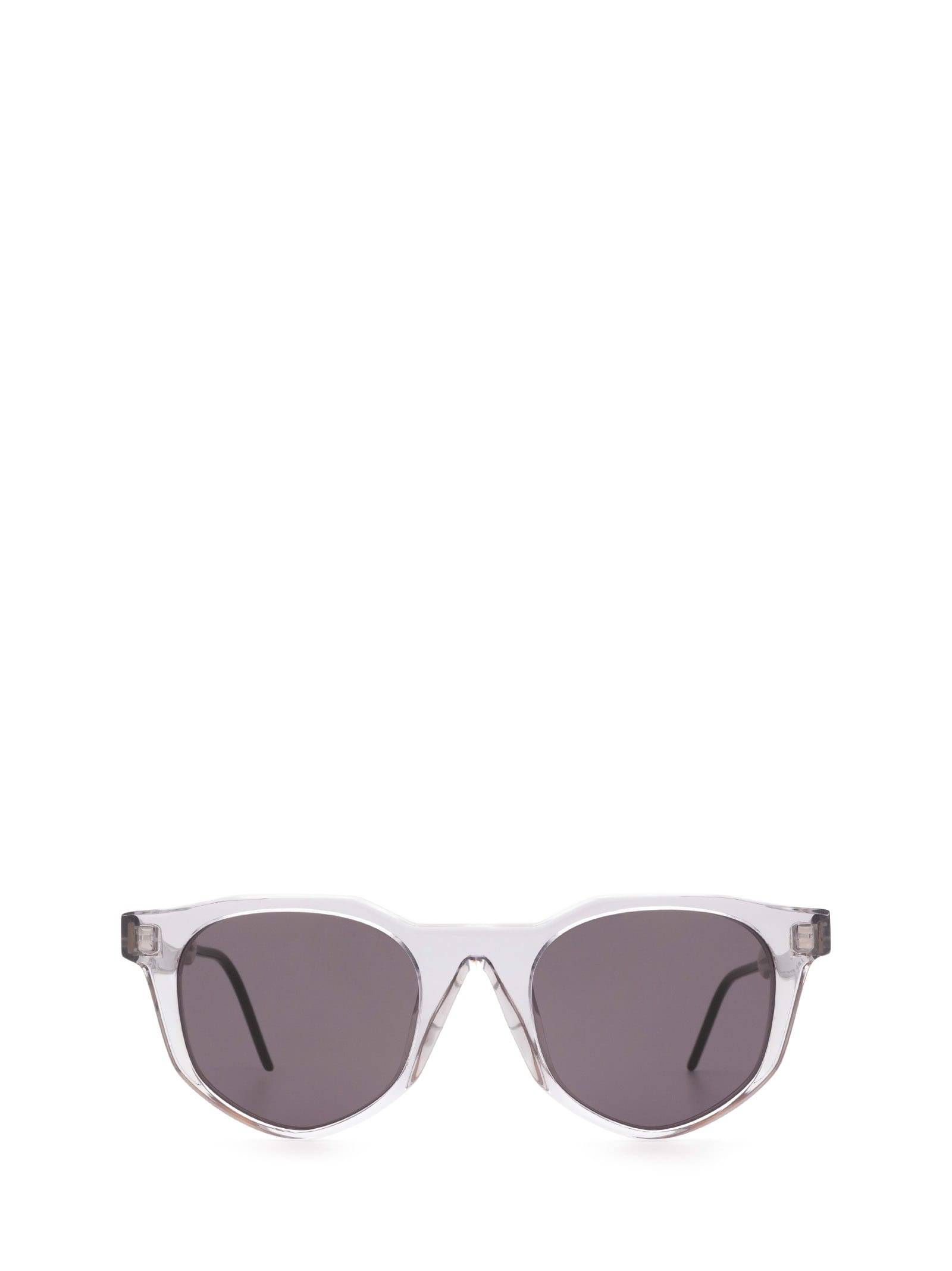 Shop Soya Evan Transparent Grey Sunglasses