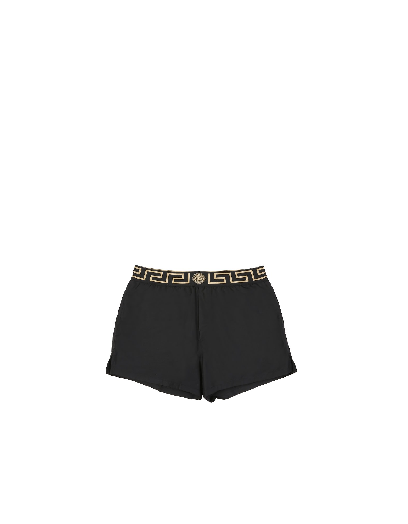 Versace Swimsuit Shorts With Greek