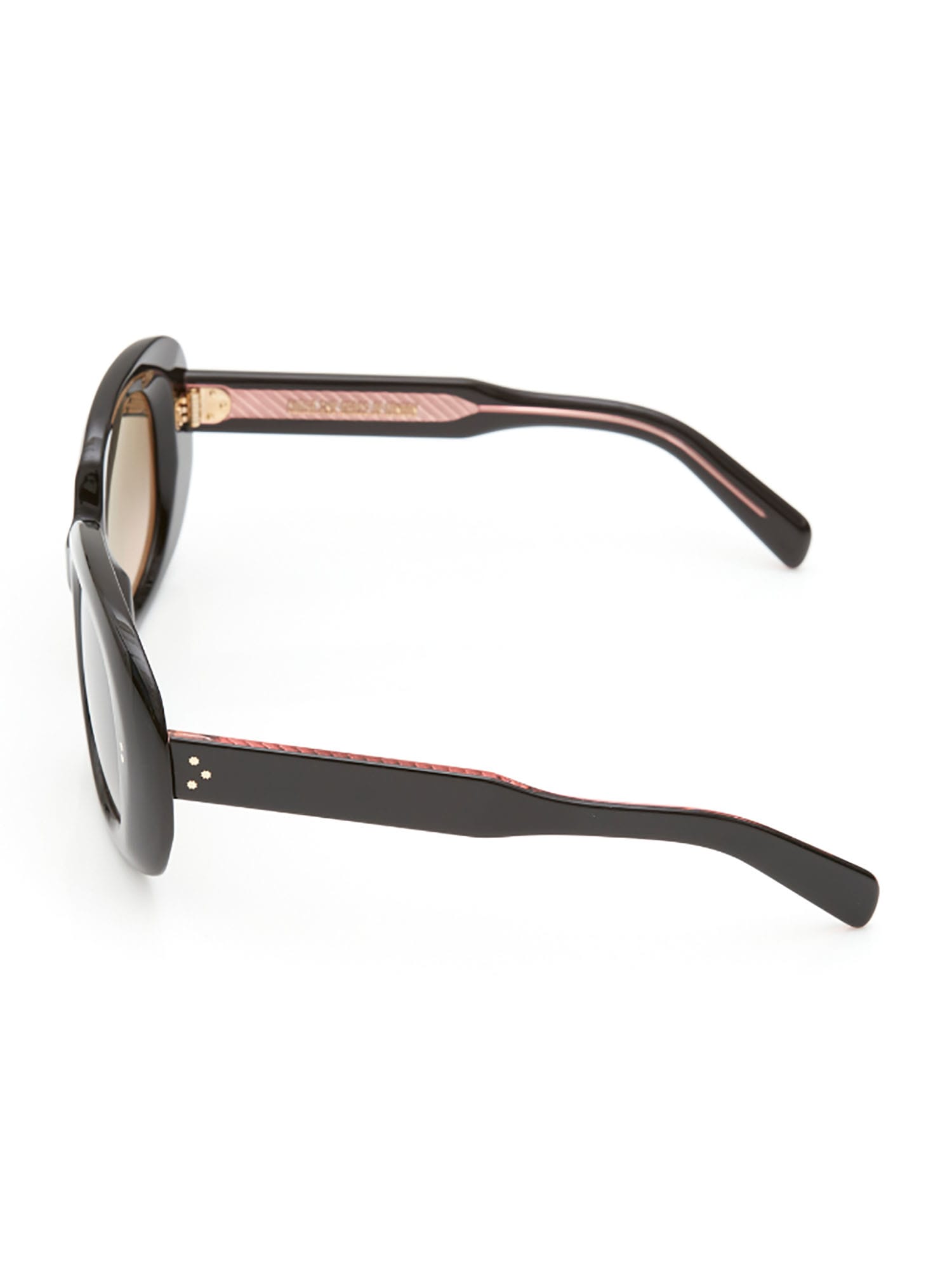 Shop Cutler And Gross 9383 Sunglasses In Black